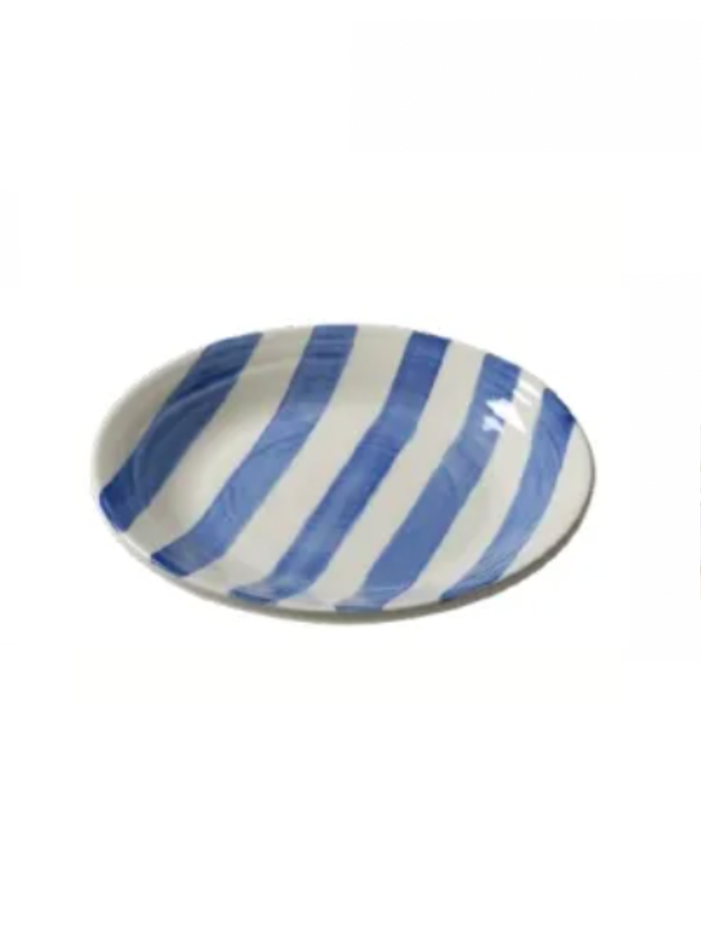 Frokosttallerken 22cm Capri - Sea Blue Stripes