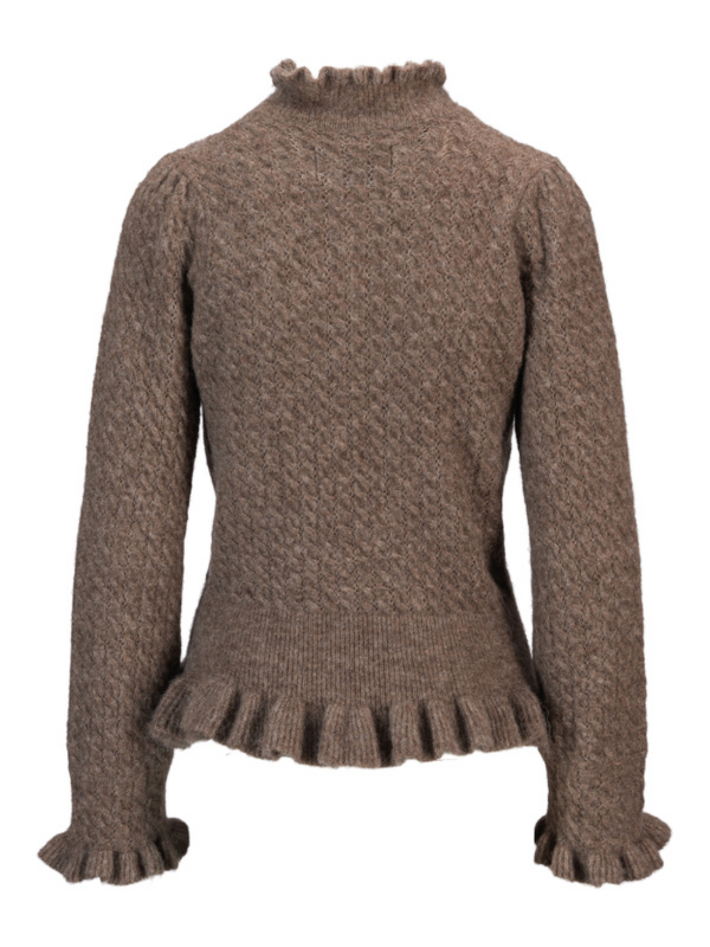 Vienna Alpaca Sweater - Walnut