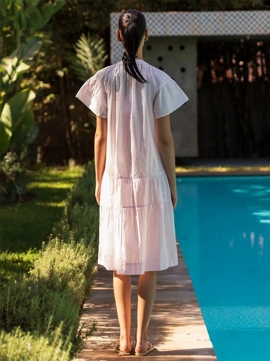 Carnation Midi Dress - Pink