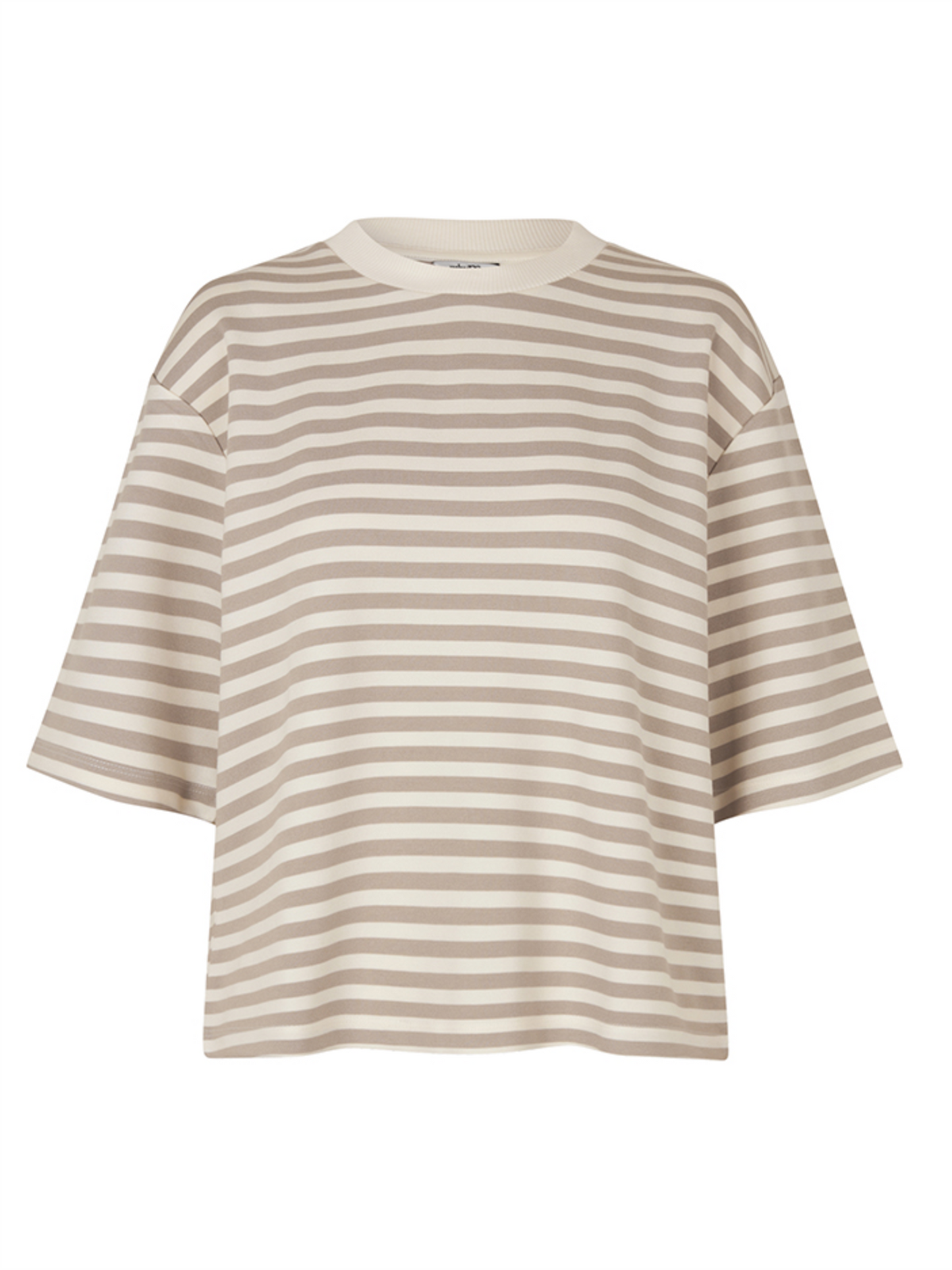 Emrys-M T-shirt - Island Fossil Stripe