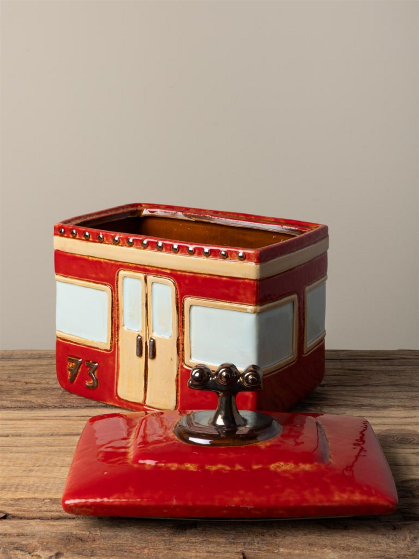 Cable Car Box - Red