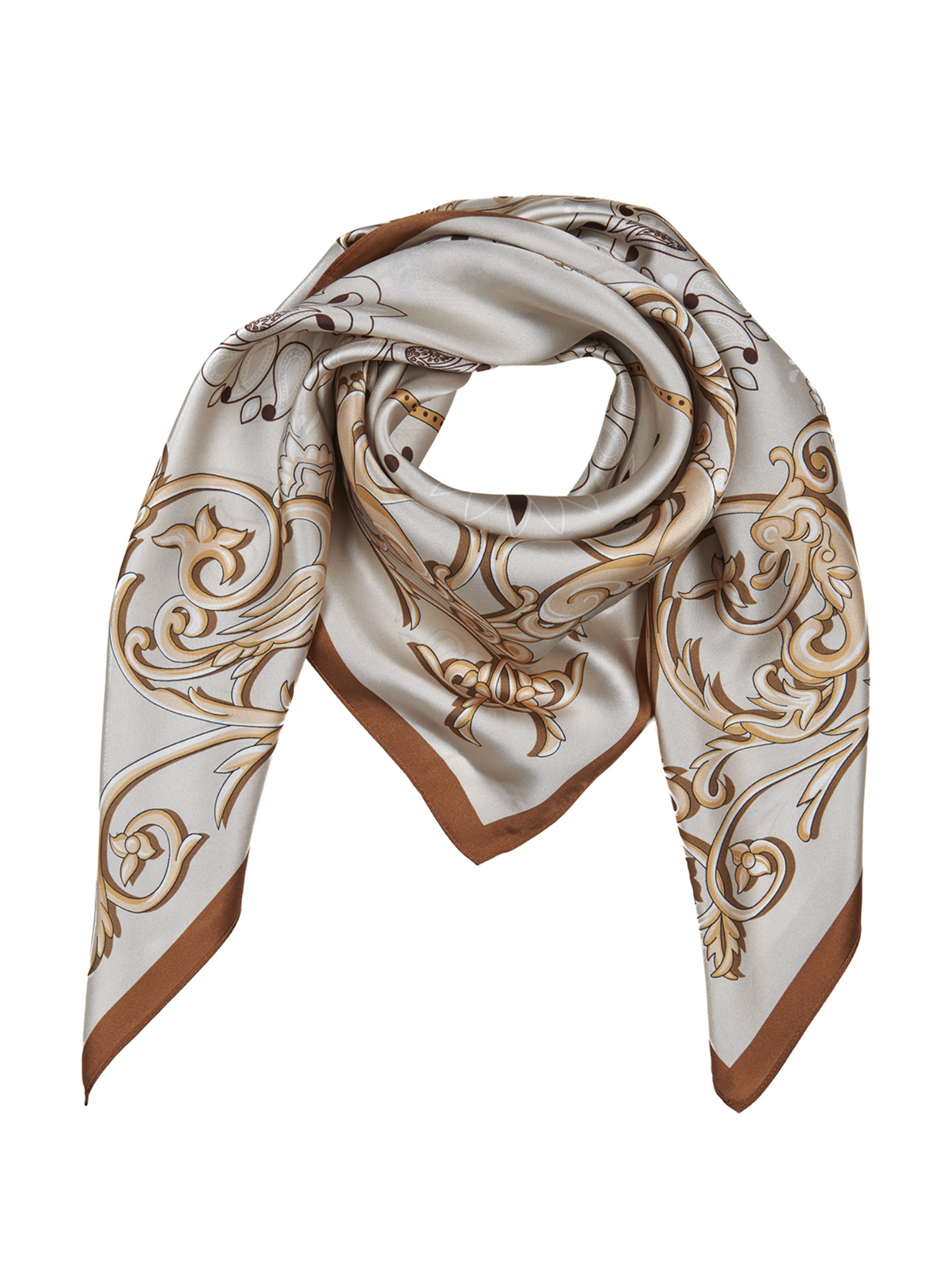 Lola Silk Scarf - Sand