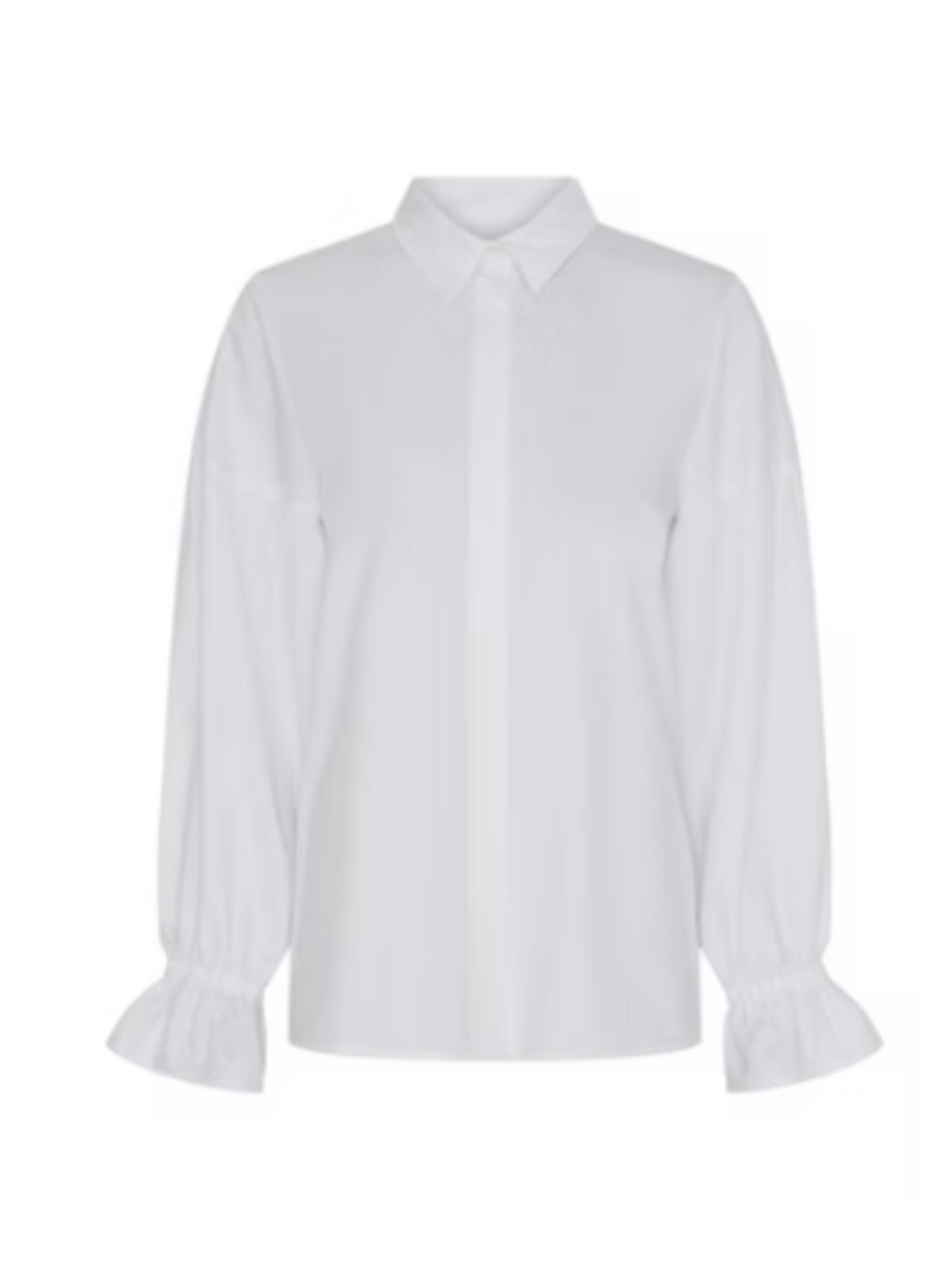Elina Bamboo Shirt - White
