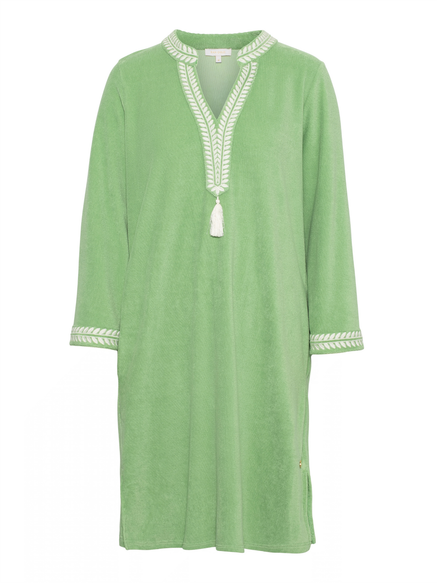 Kaftan Short Dress - Aspen Green