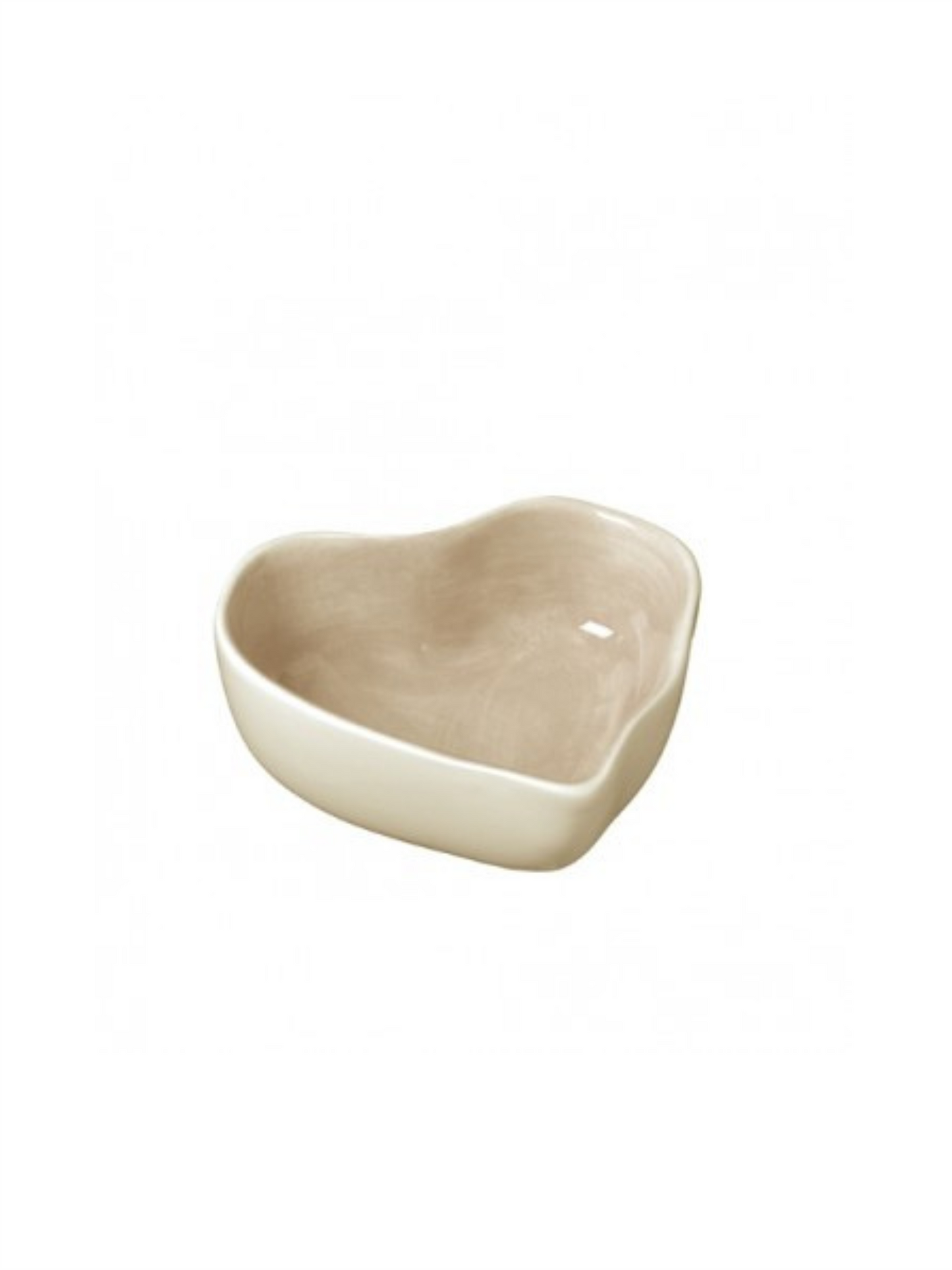 Hjerteskål 8x9cm - Havre