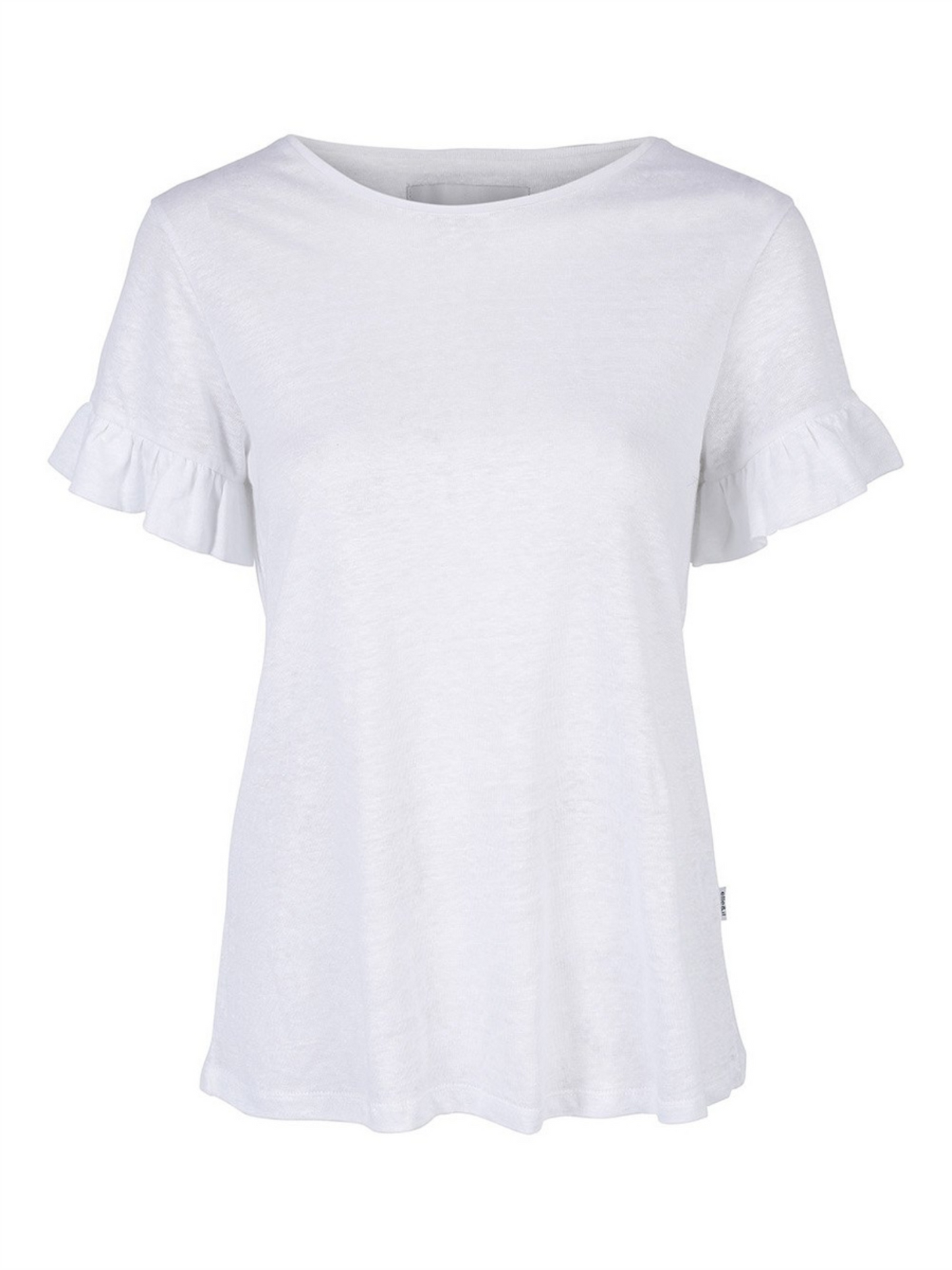 Lara Linen Tee - White
