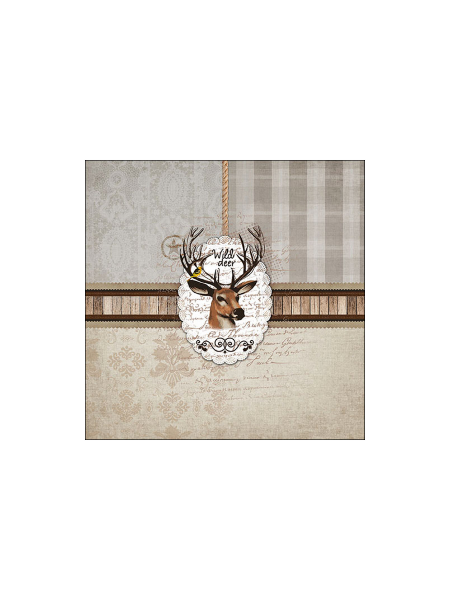 Servietter - Wild Deer 25x25cm