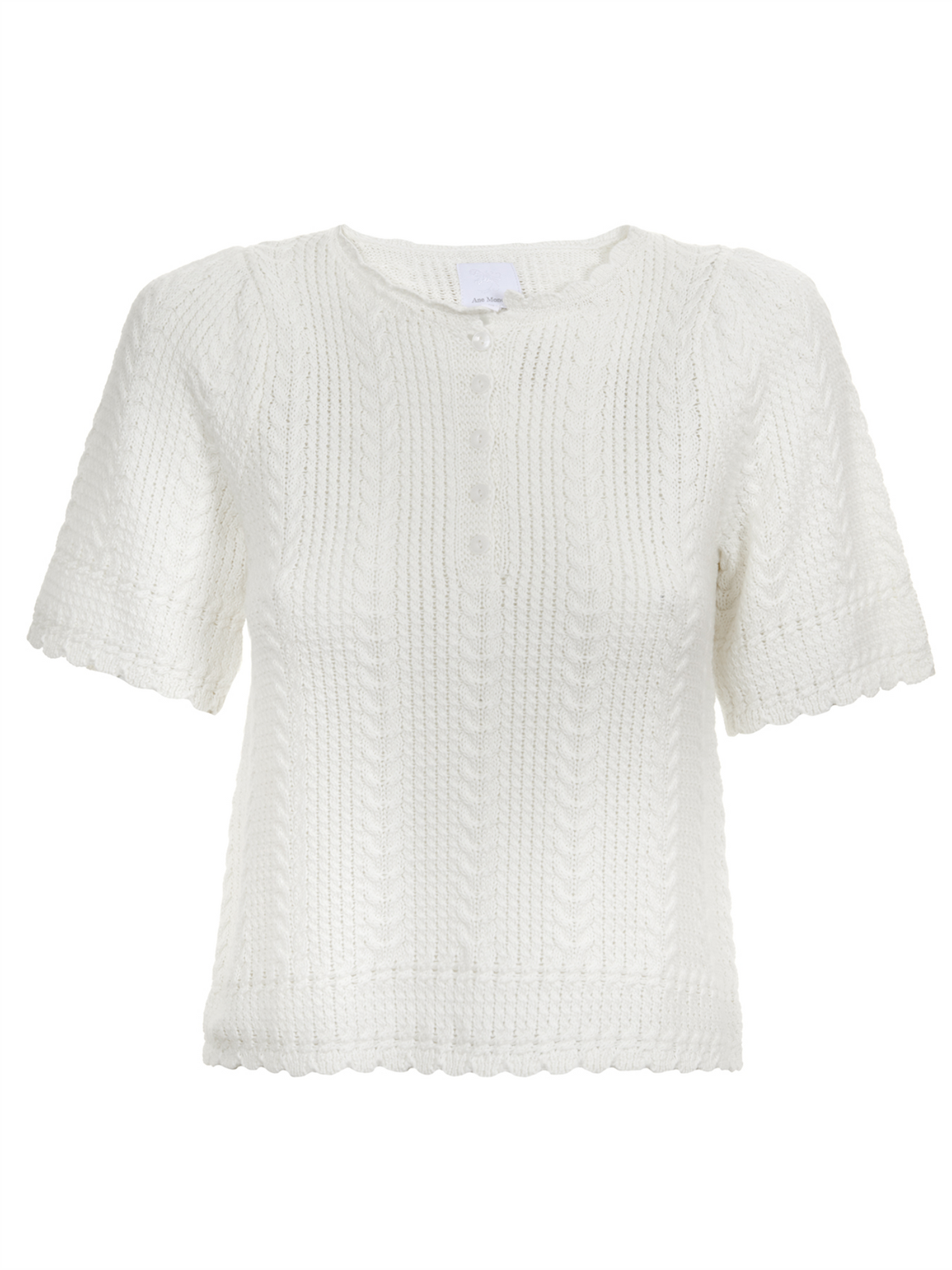 Esmeralda Pullover - White