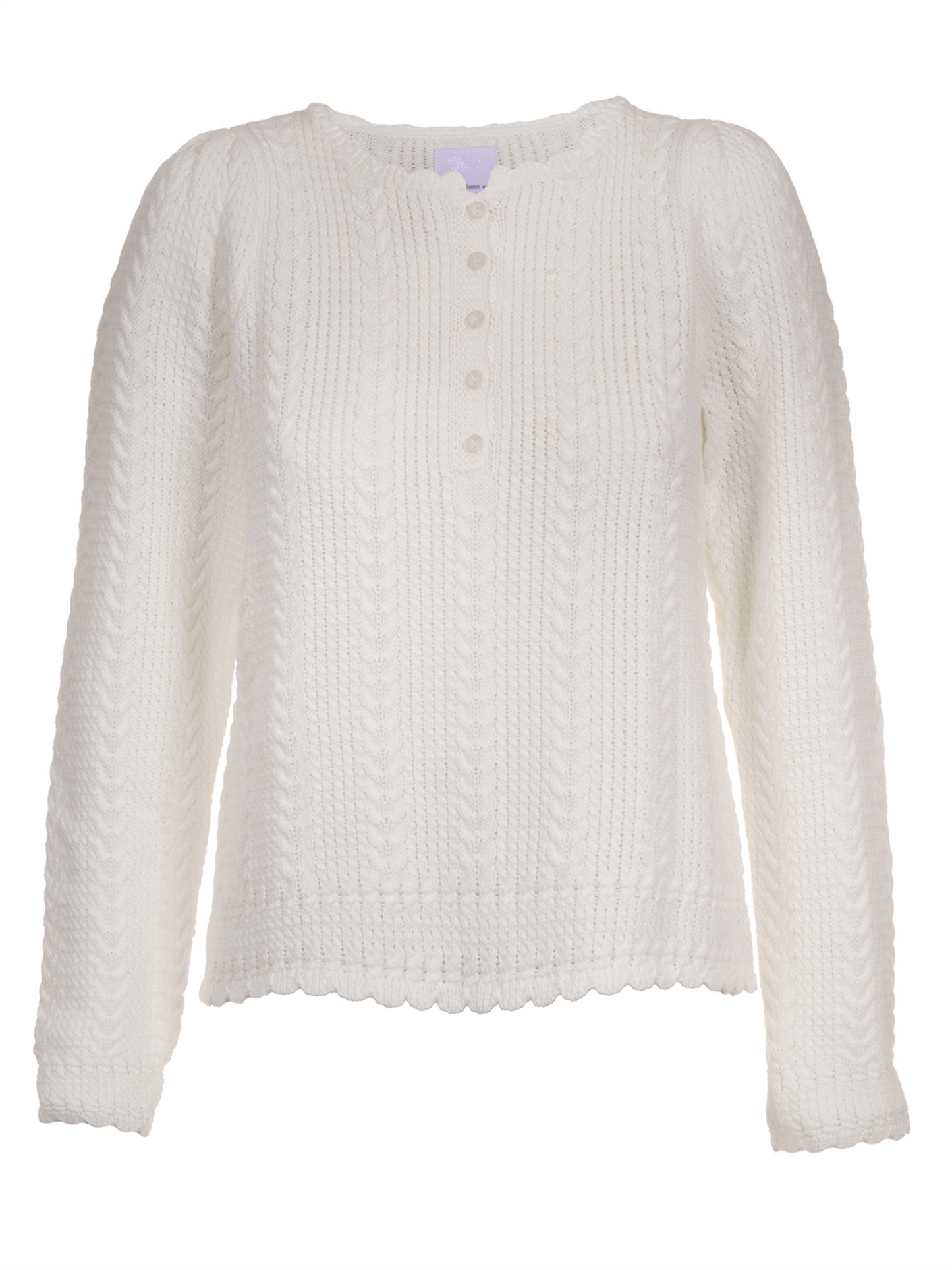 Bridget Pullover - White
