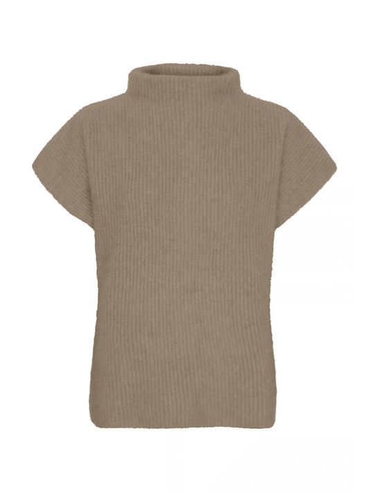 Isabelle Raccoon Pullover - Mocha Brown