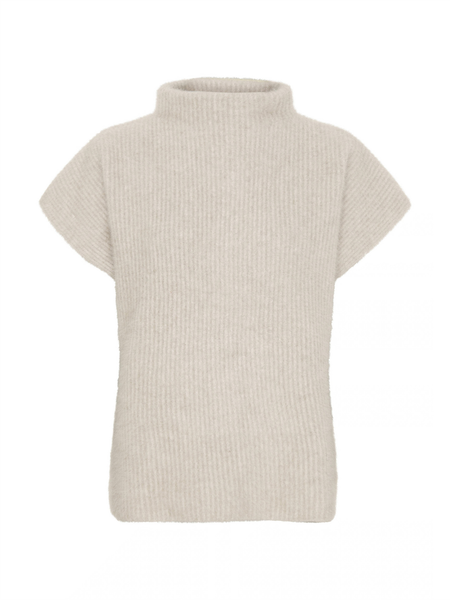 Isabelle Raccoon Pullover - Light Beige