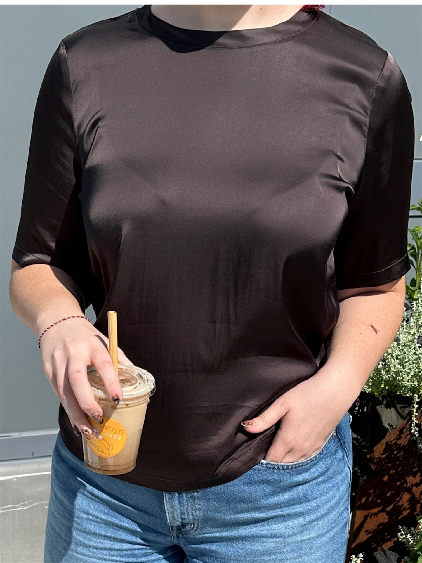 Sophia Blouse - Brown