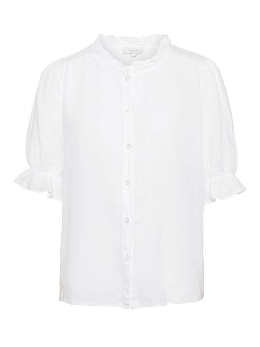 Aurora Top - White - at home