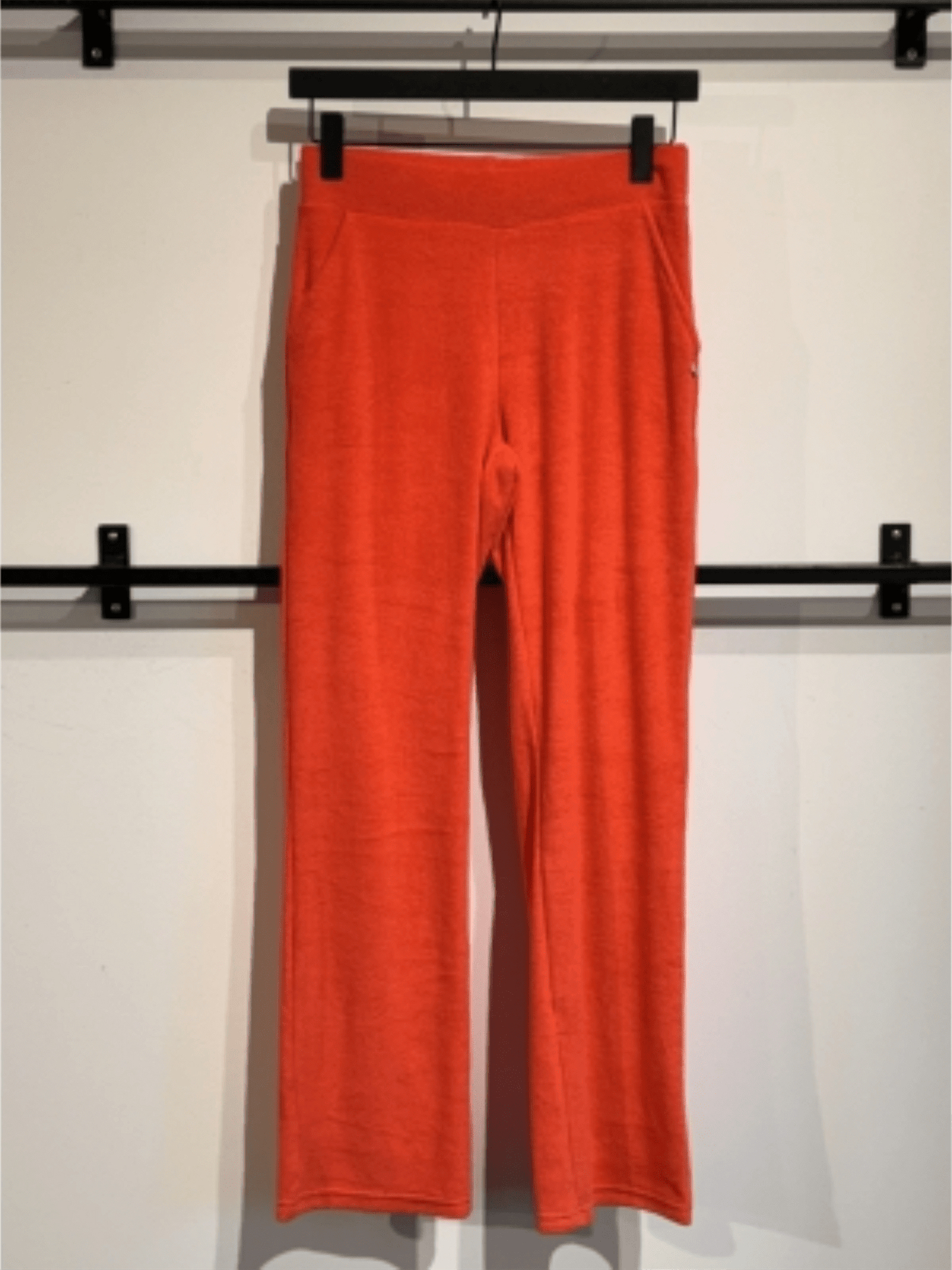 Avery Pant - Coral - at home