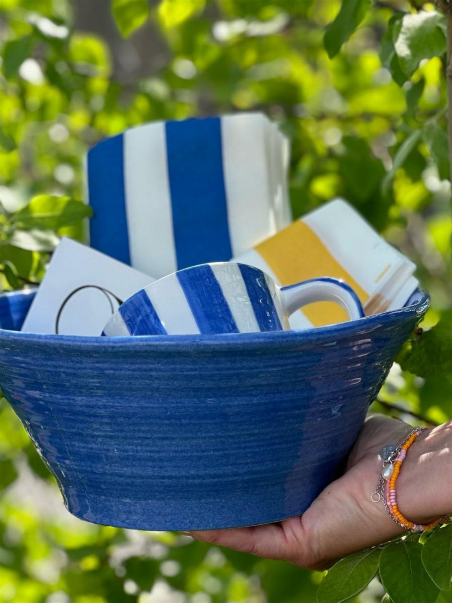 Skål 35cm Capri - Sea Blue