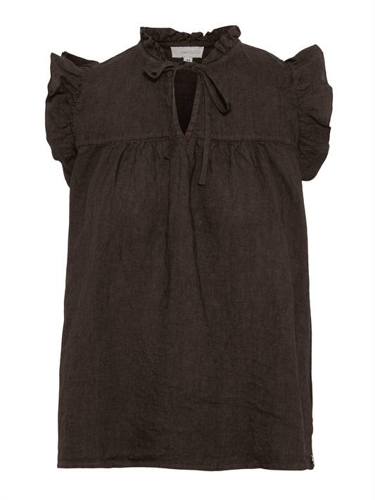 Betty Top - Kakao - at home