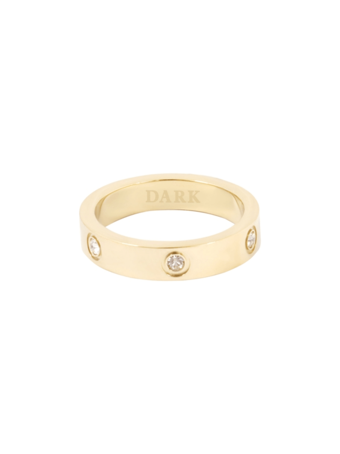 Big Dot Ring - Gold - at home