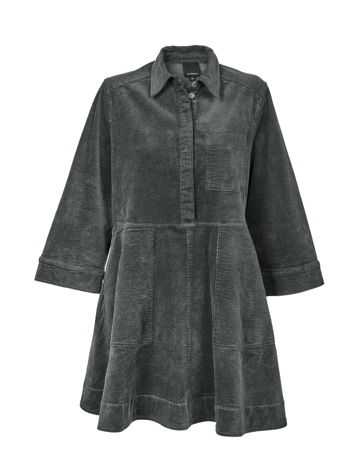Chloe Dress - Loden Green - at home