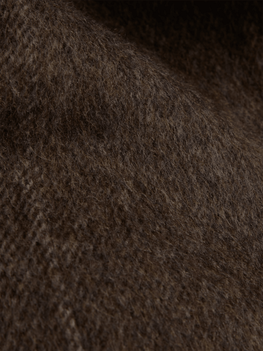 Clara Coat - Dark Brown - at home