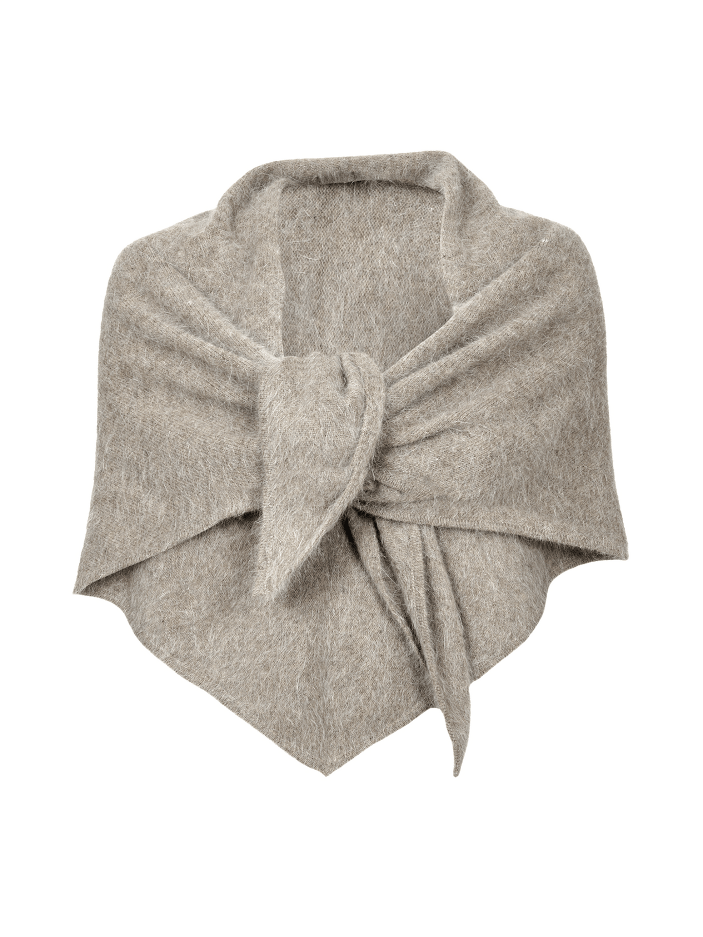 Cosy Shawl - Praline - at home