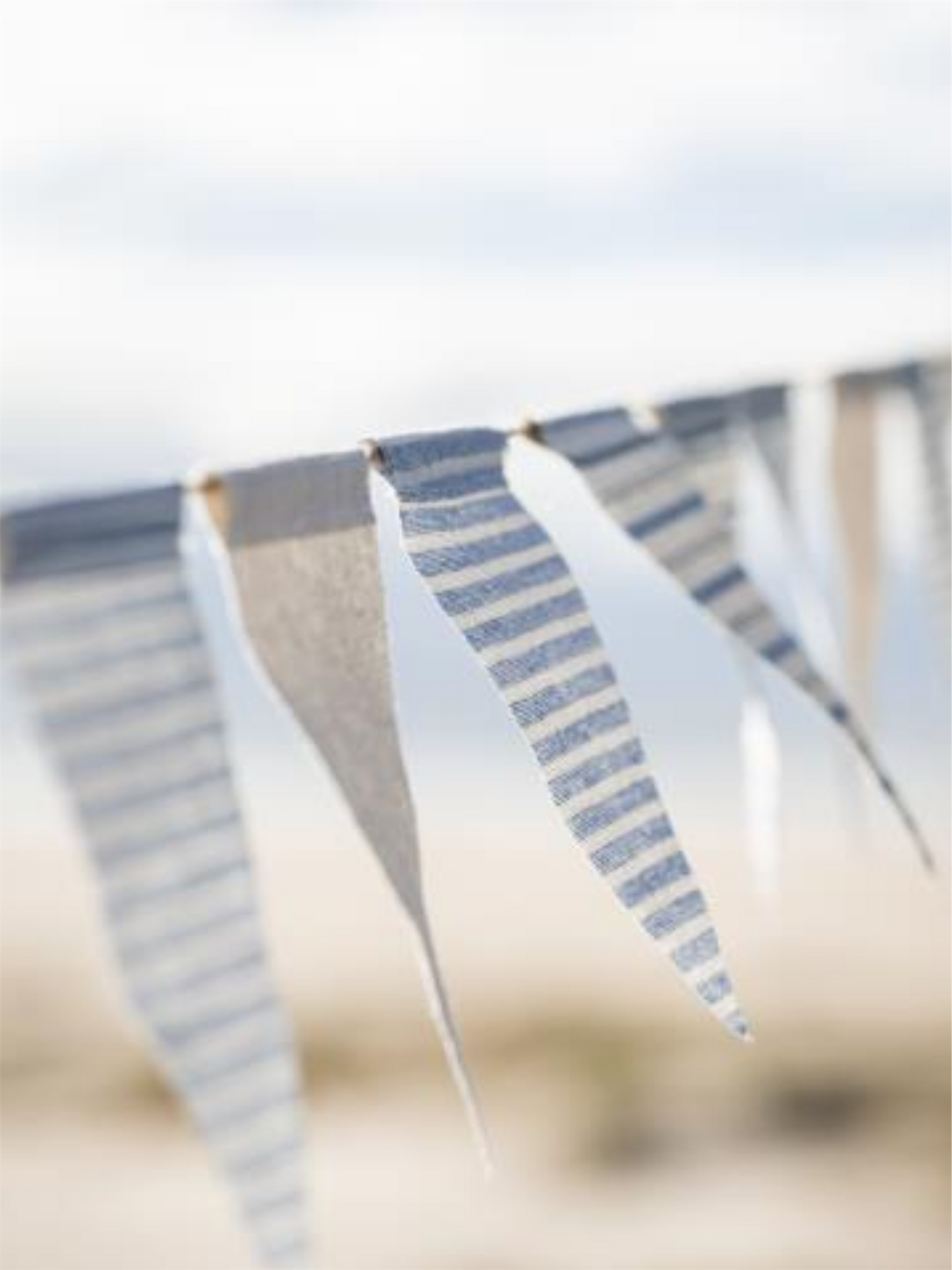 Girlander 15 Flagg - Lyseblå