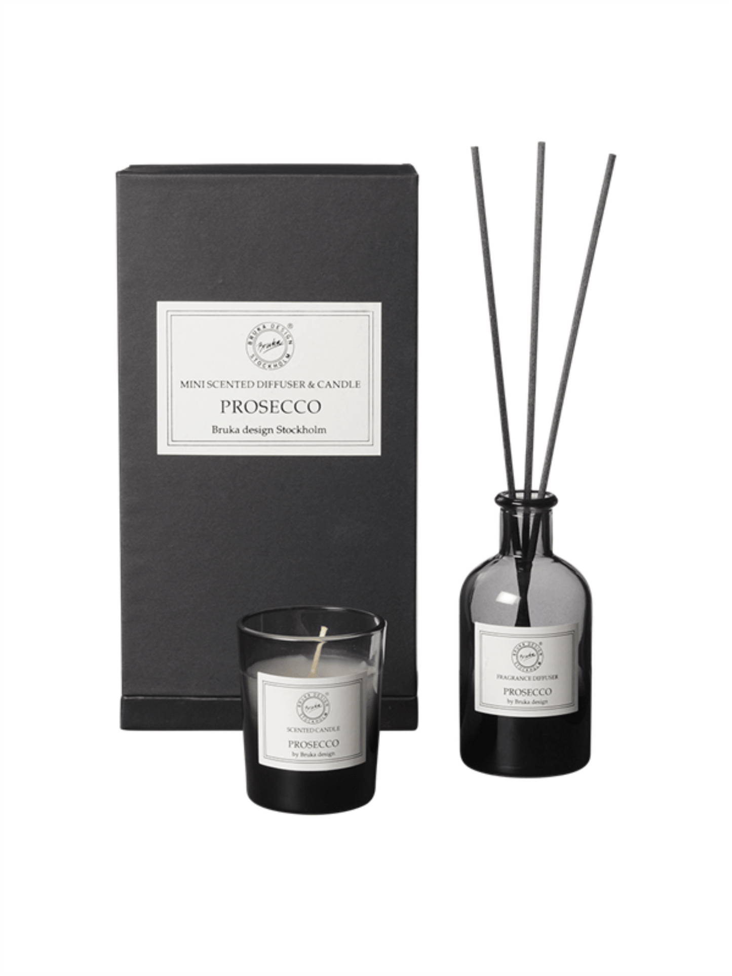 Duftlys & Duftpinne Smoke Gift Box - Prosecco - at home