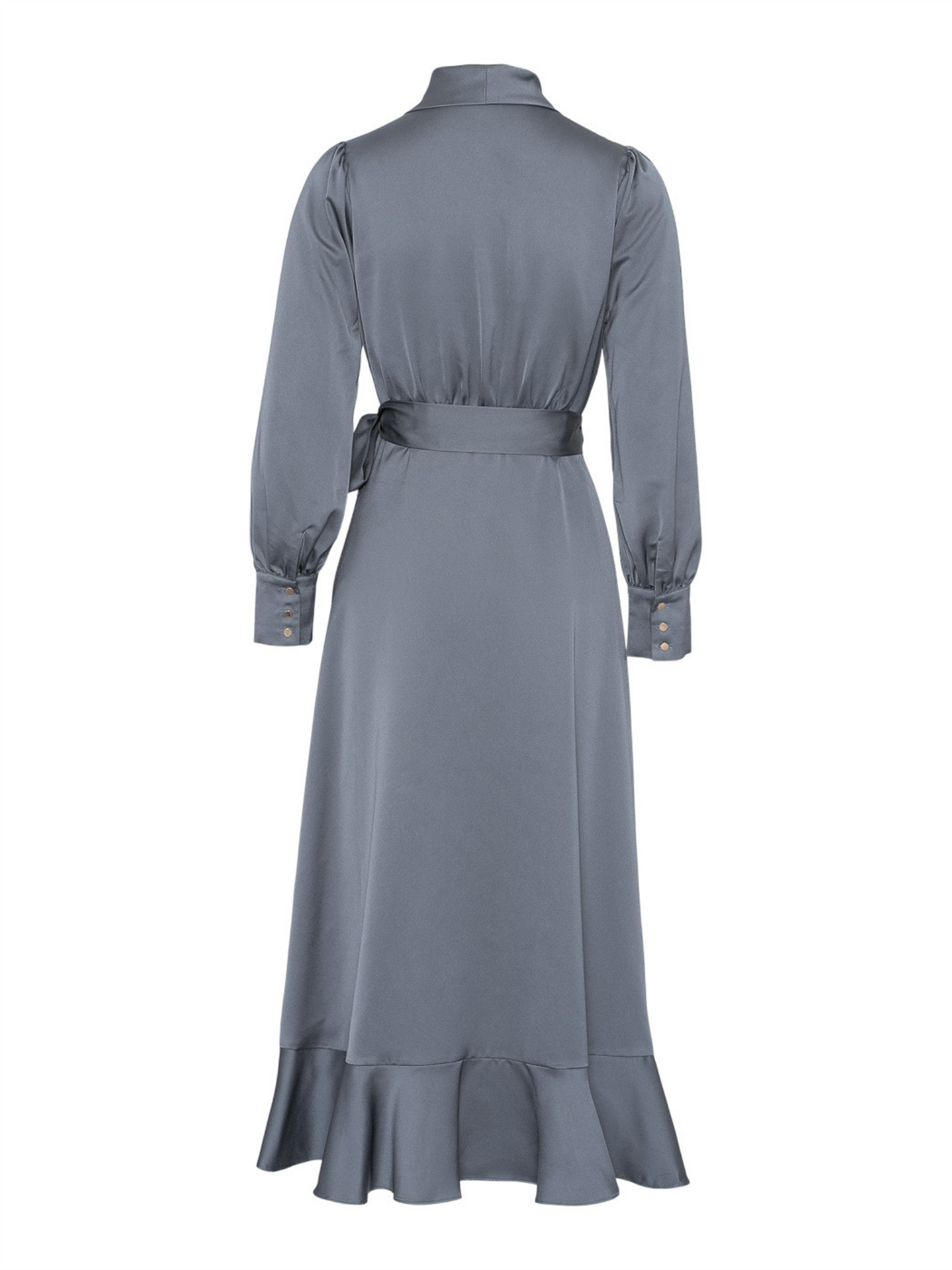 Iza Midi Dress - Grey