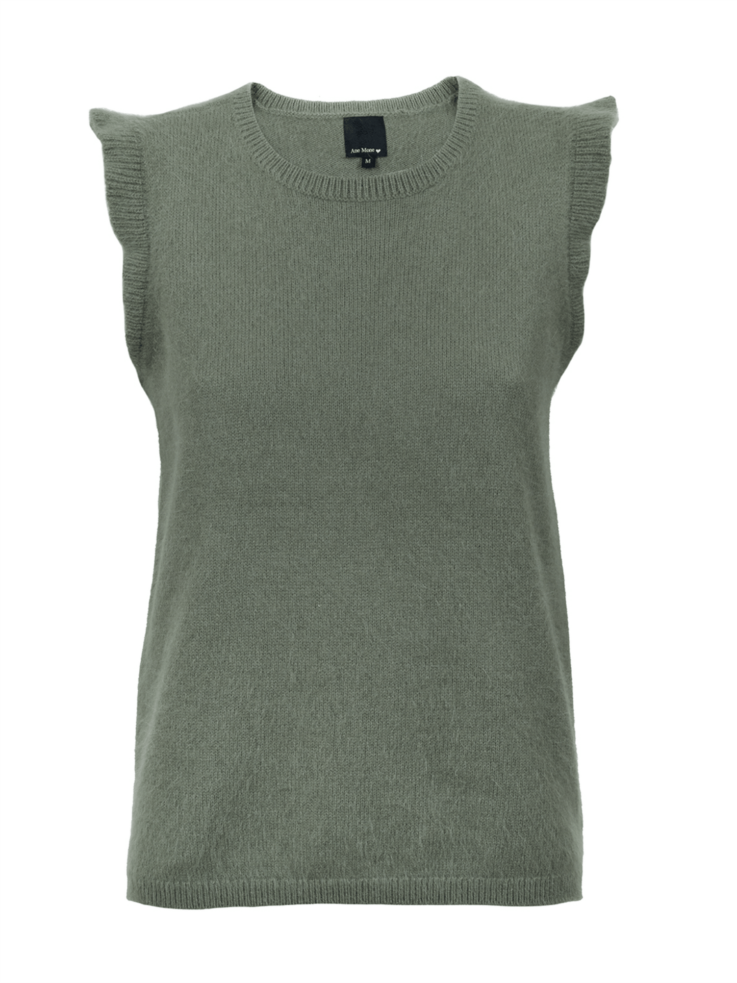 Ebba Waistcoat - Oliven - at home