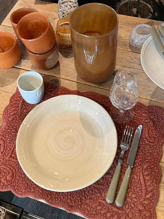 Tallerken 28cm Capri - Havre