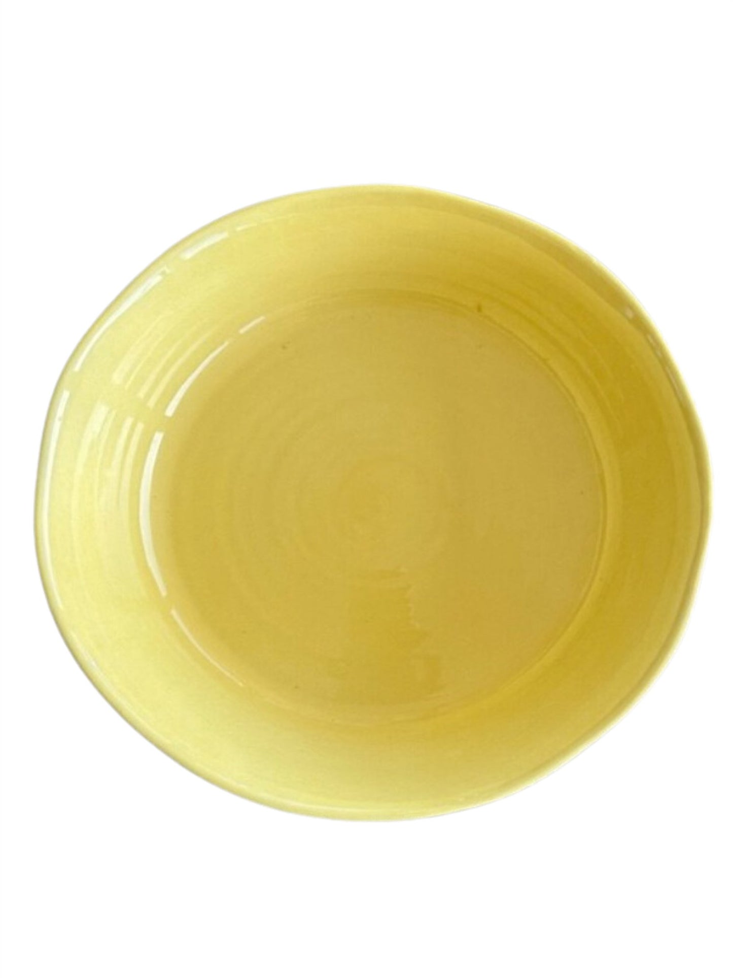 Fat 37cm Capri - Lemon - at home