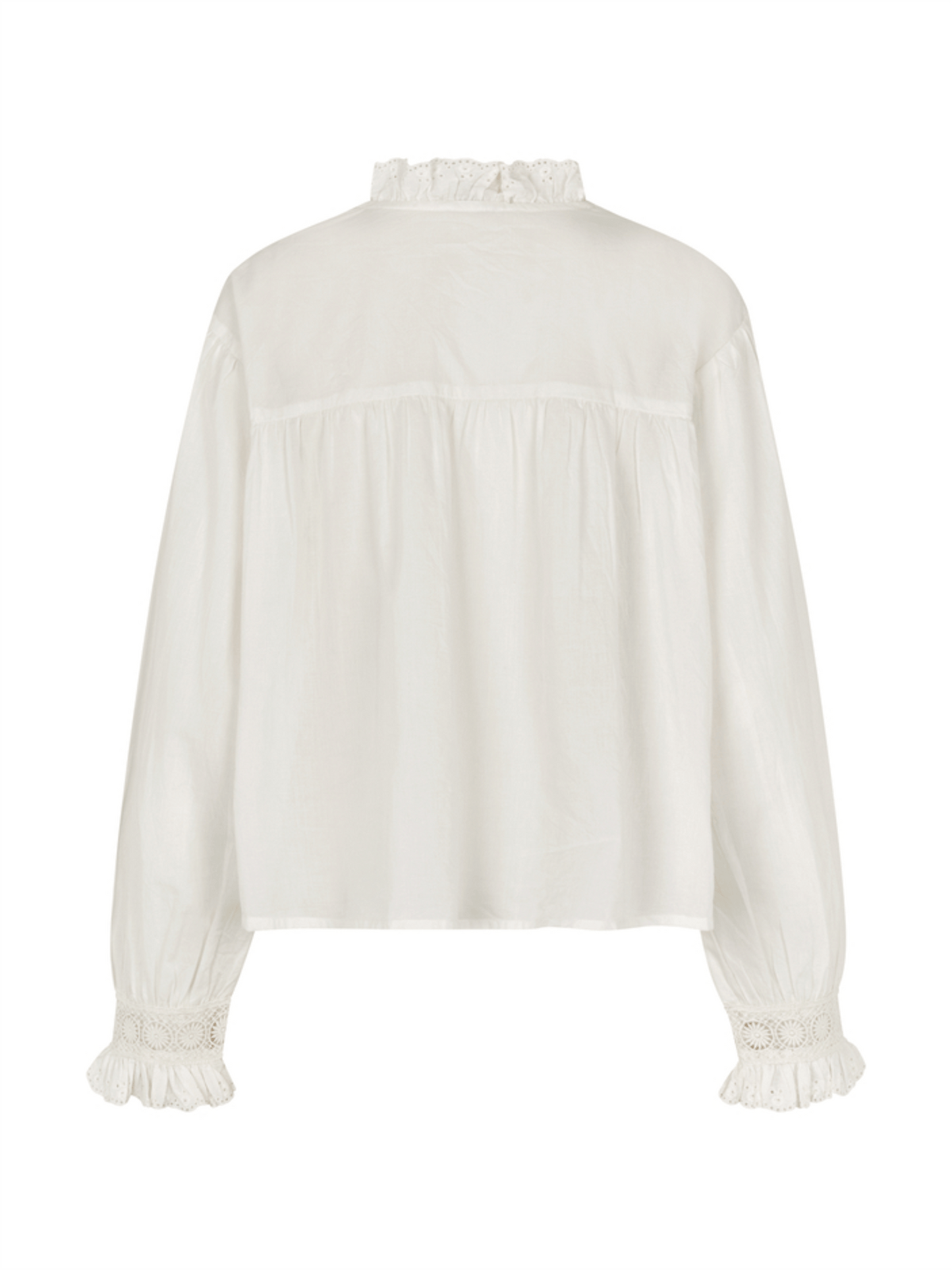 Gerlina - M Blouse - White - at home