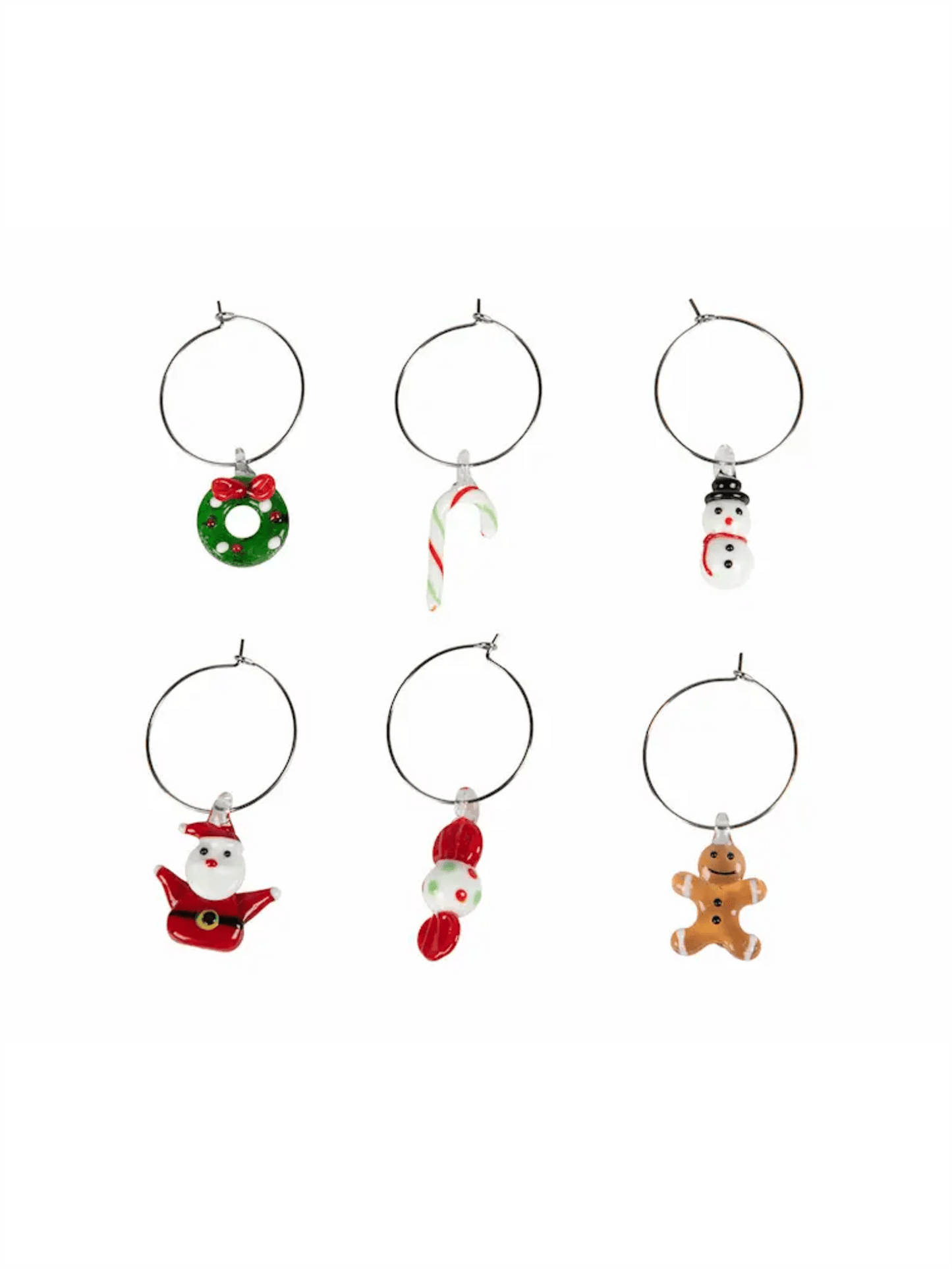 Glassmarkør - Jul Glass 6stk - at home