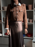 Jenny Tweed Jacket - Choco