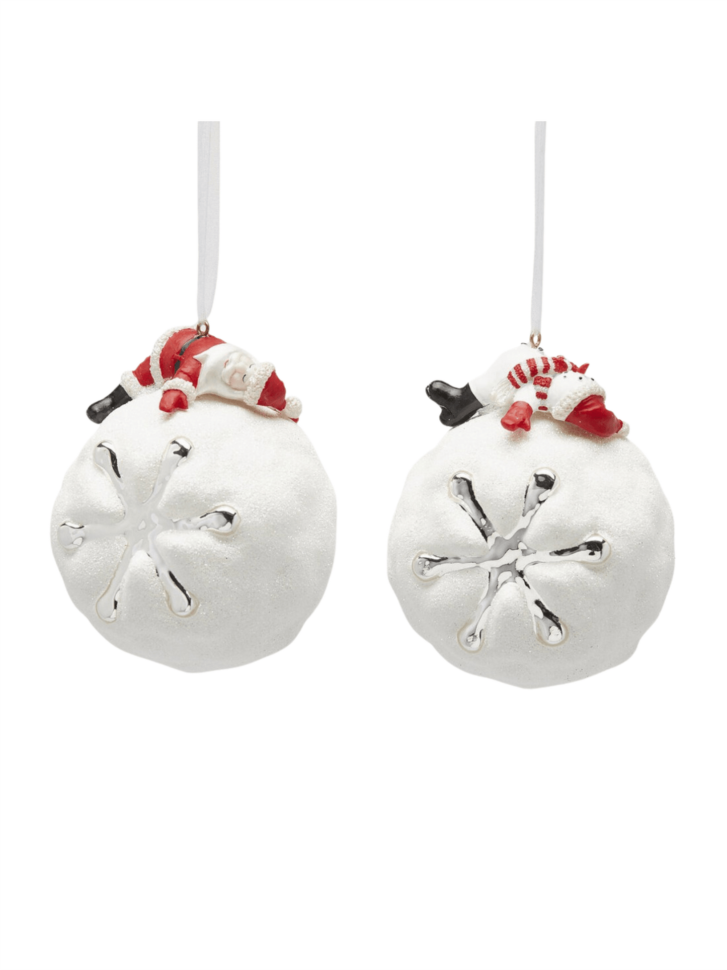 Julekule - Snøfnugg 10cm - at home