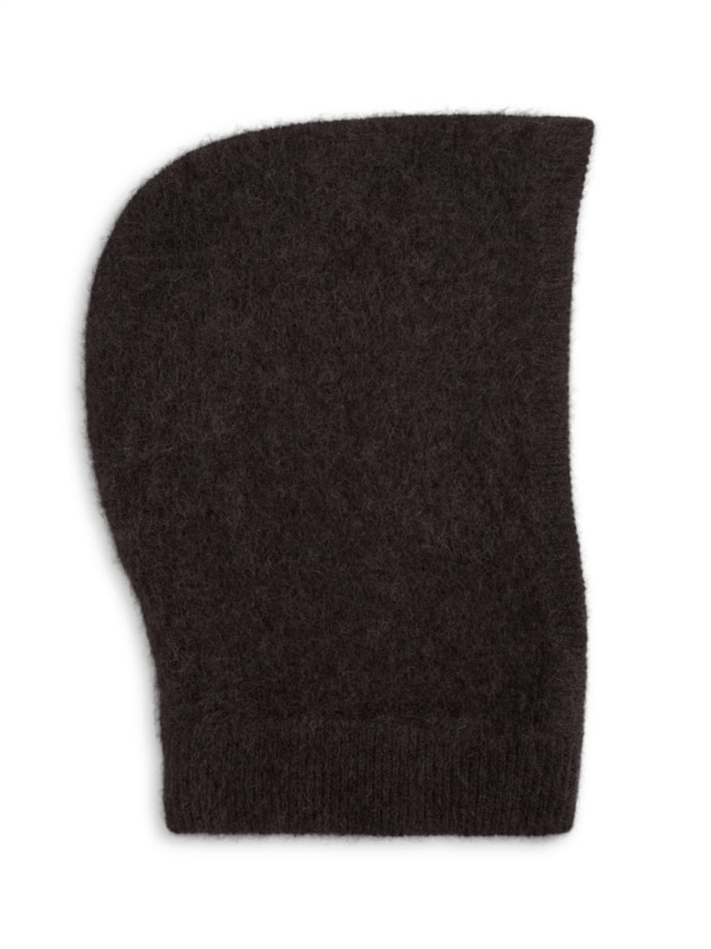 Kajsa Chunky Balaclava - Dark Brown - at home