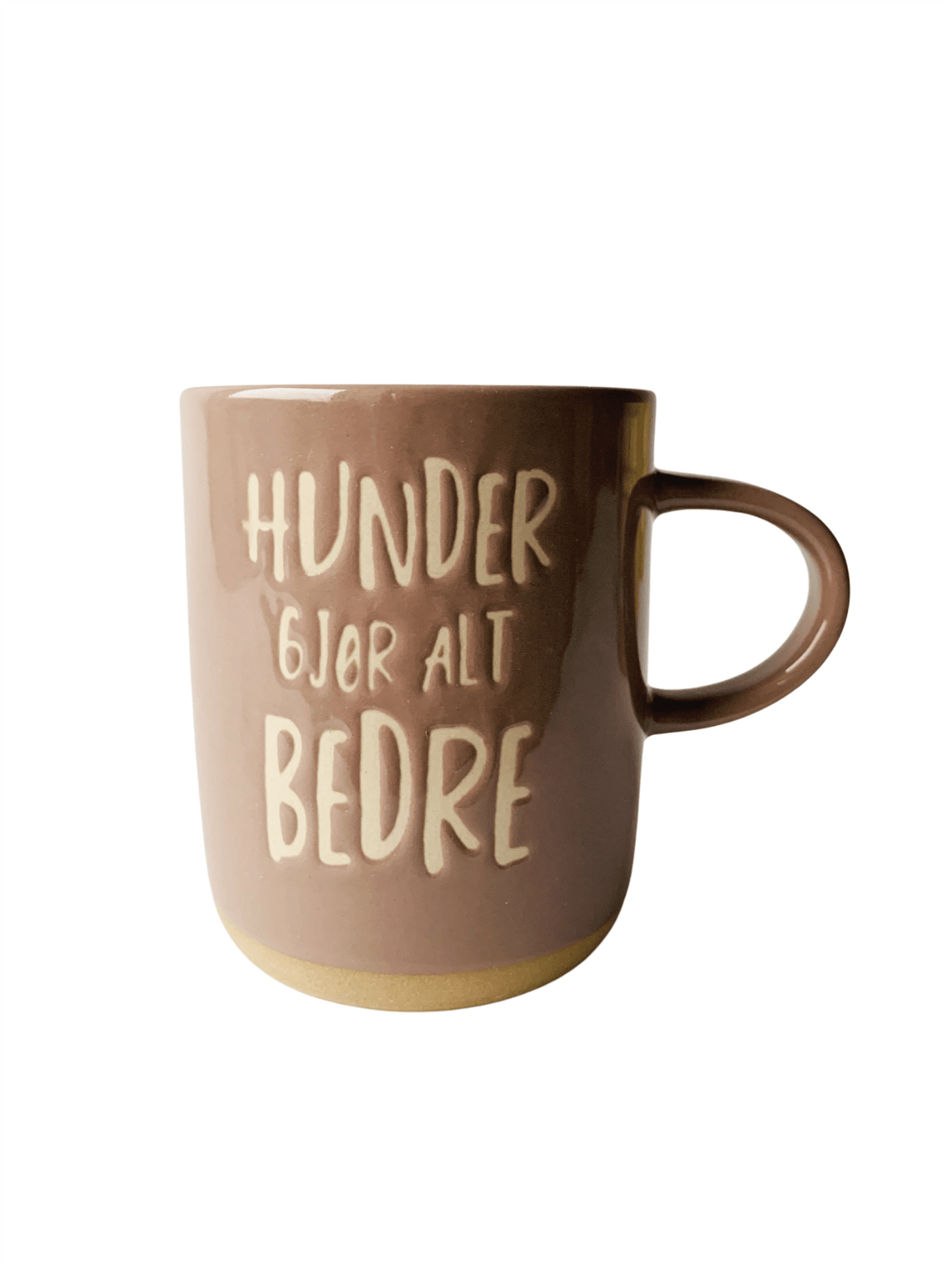 Krus "Hunder Gjør Alt Bedre" - Brun - at home