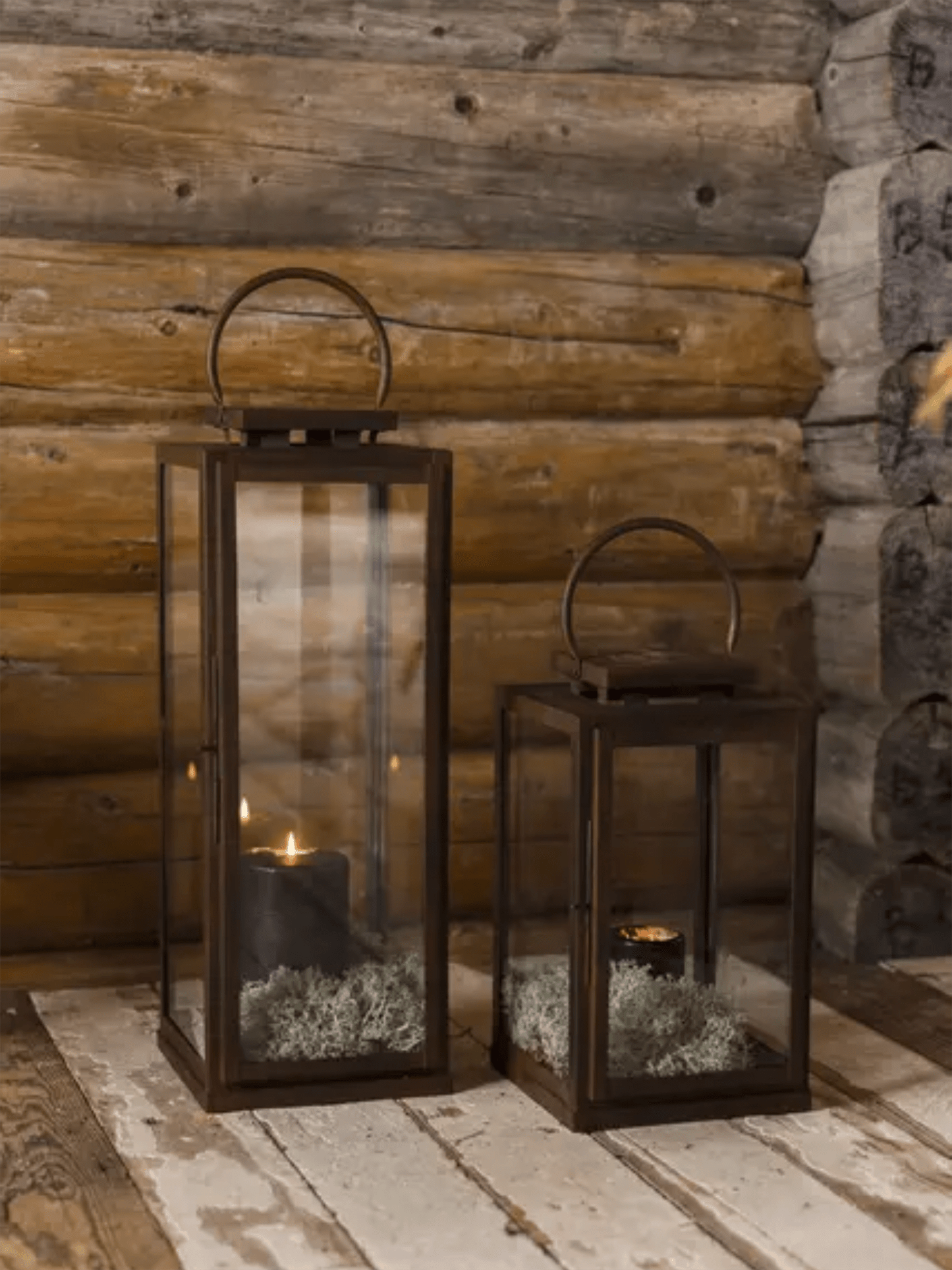 Lanterne - Nordseter Rustfri 36cm - at home