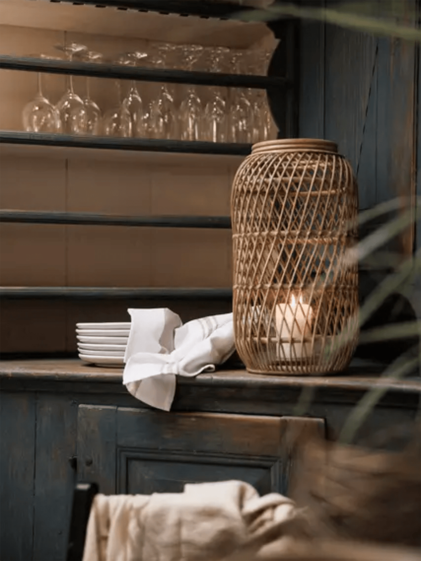 Lyslykt - Lombok Rotting Grå 45 - at home