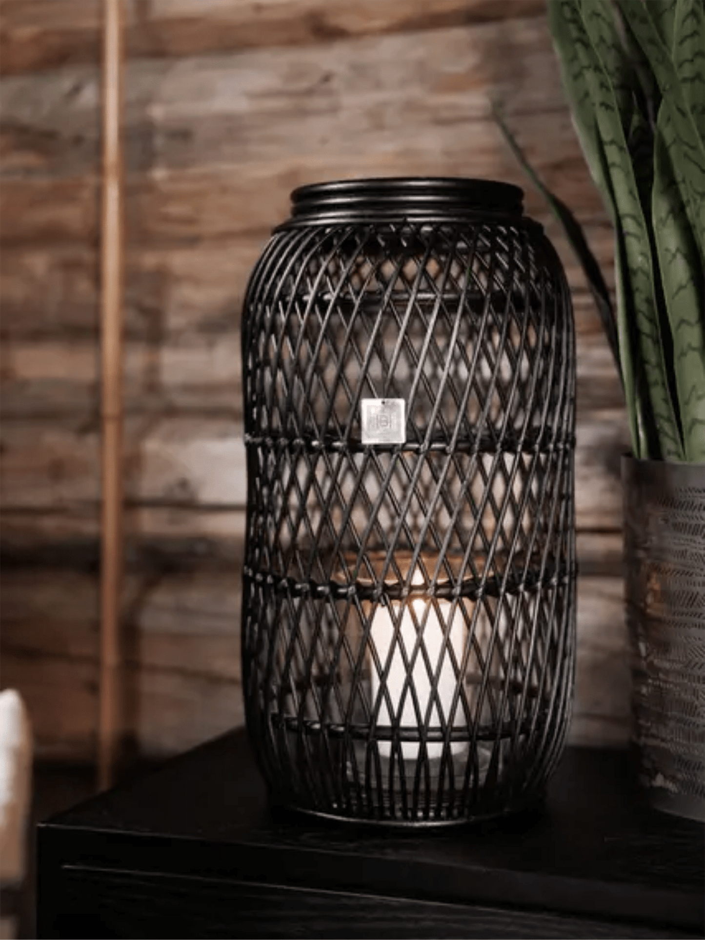 Lyslykt - Lombok Rotting Svart 45 - at home