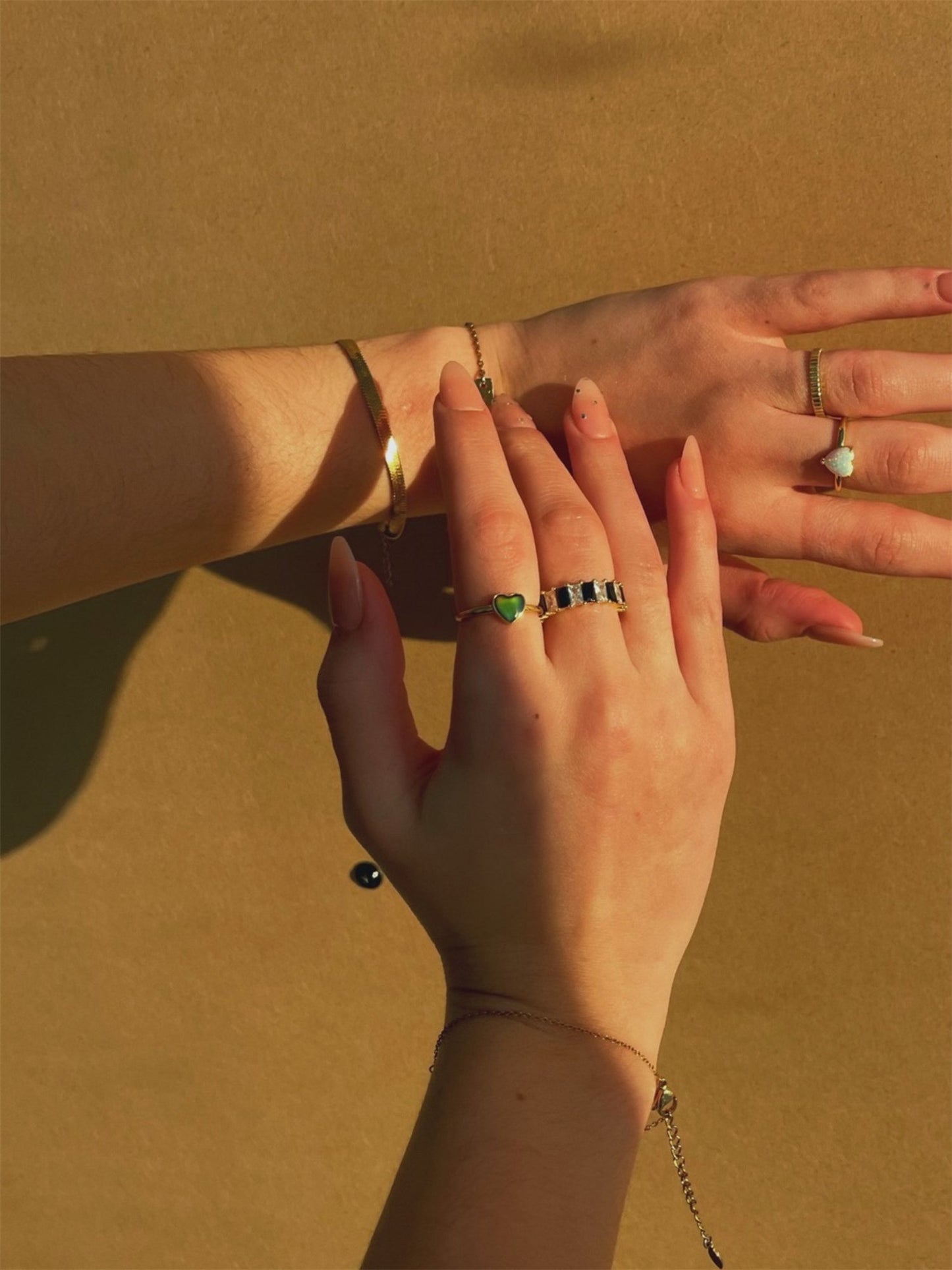 Mood Swings Ring - Gold - at home