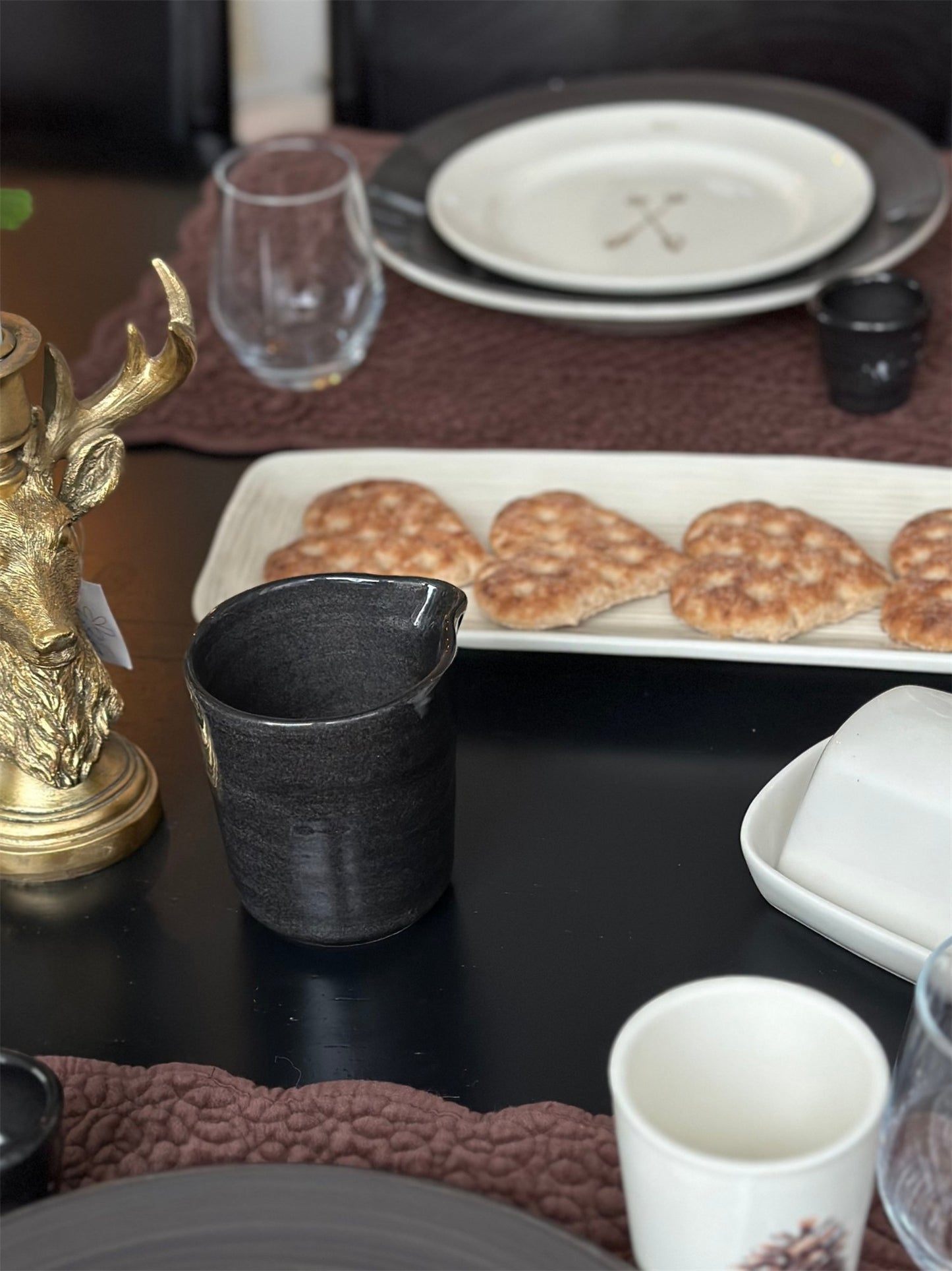 Mugge 10cm Capri - Svart - at home