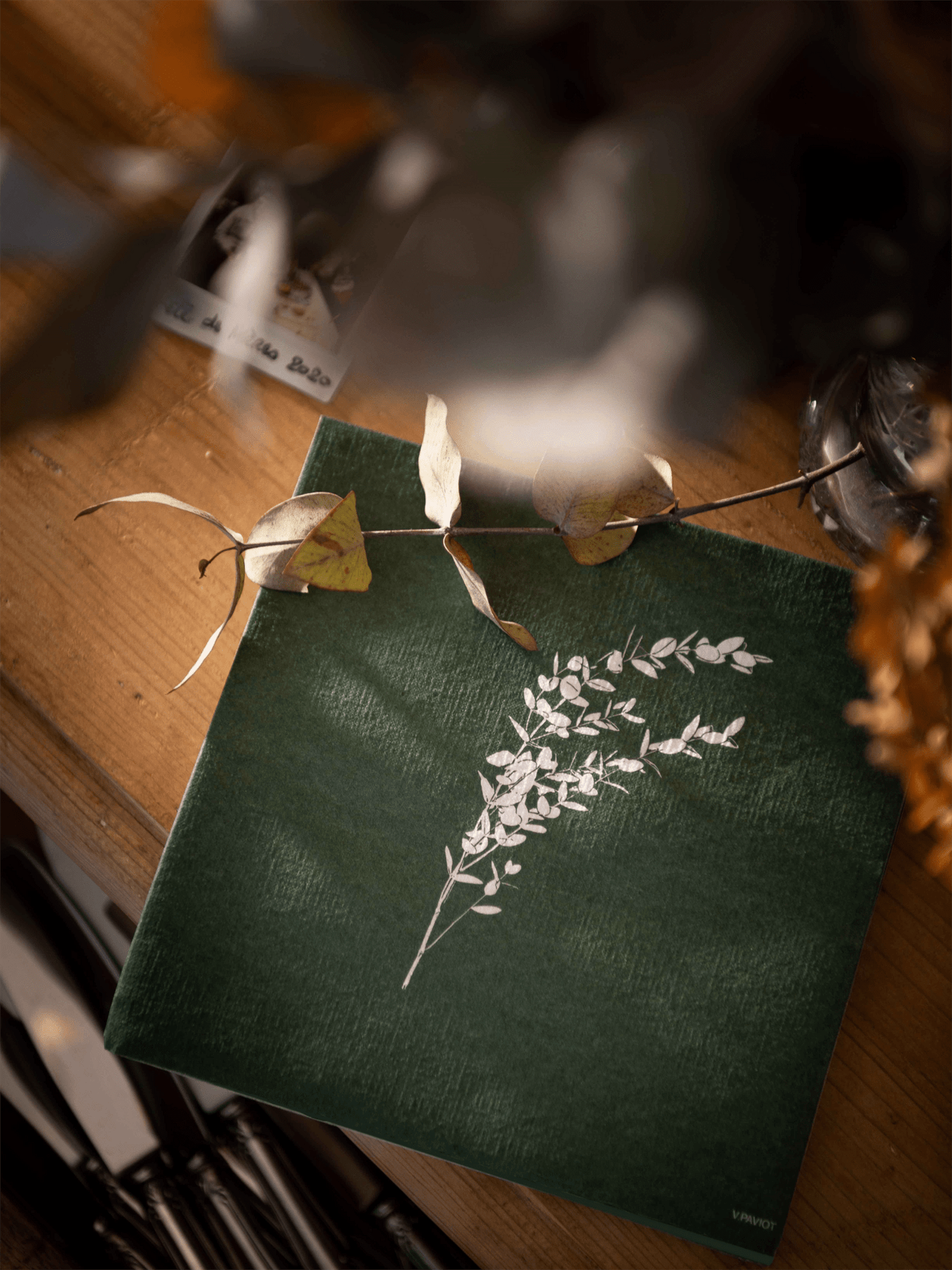 Servietter - Eucalyptus 40x40cm - at home