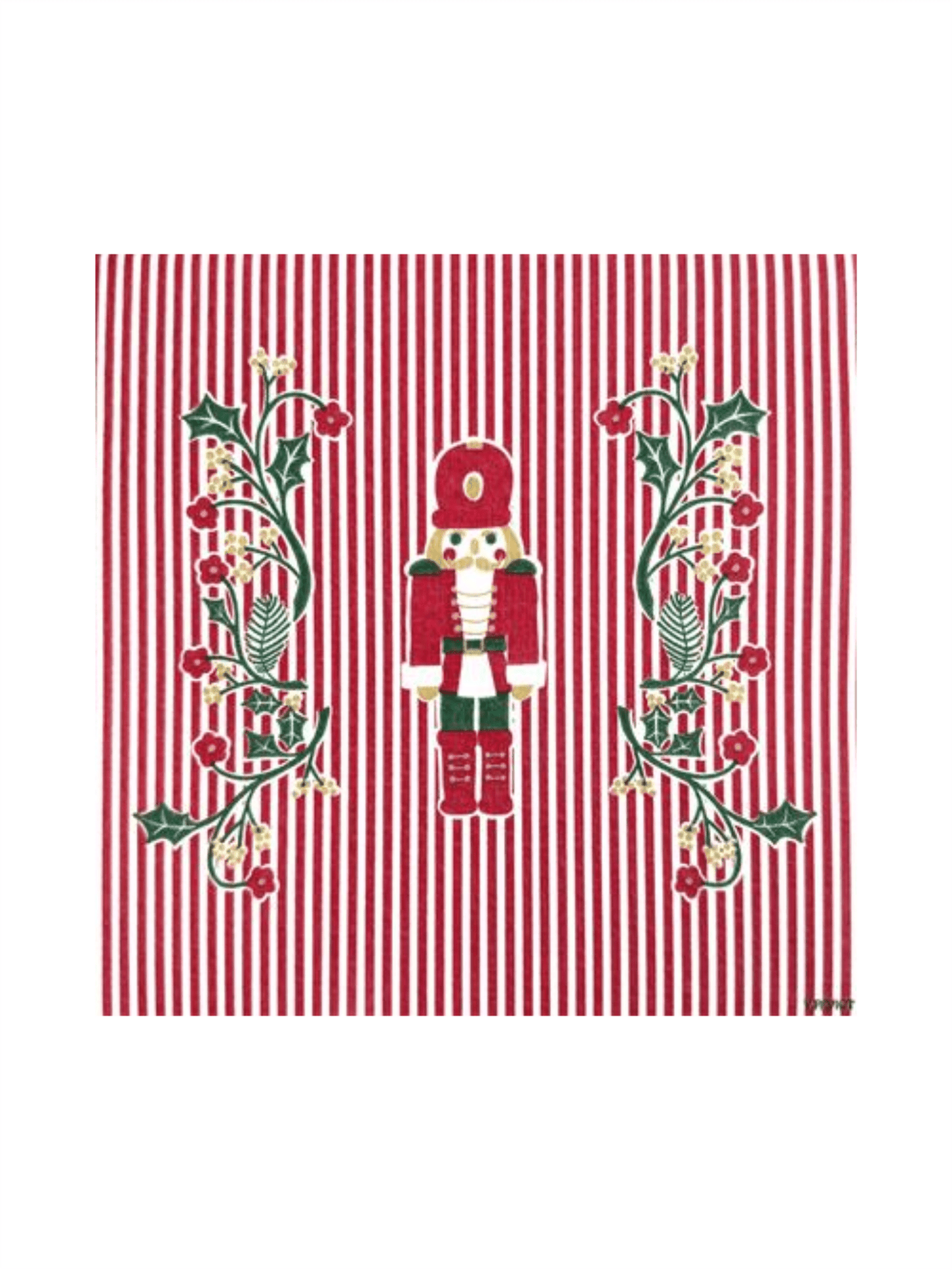 Servietter - Nøtteknekker Rød 40x40cm - at home