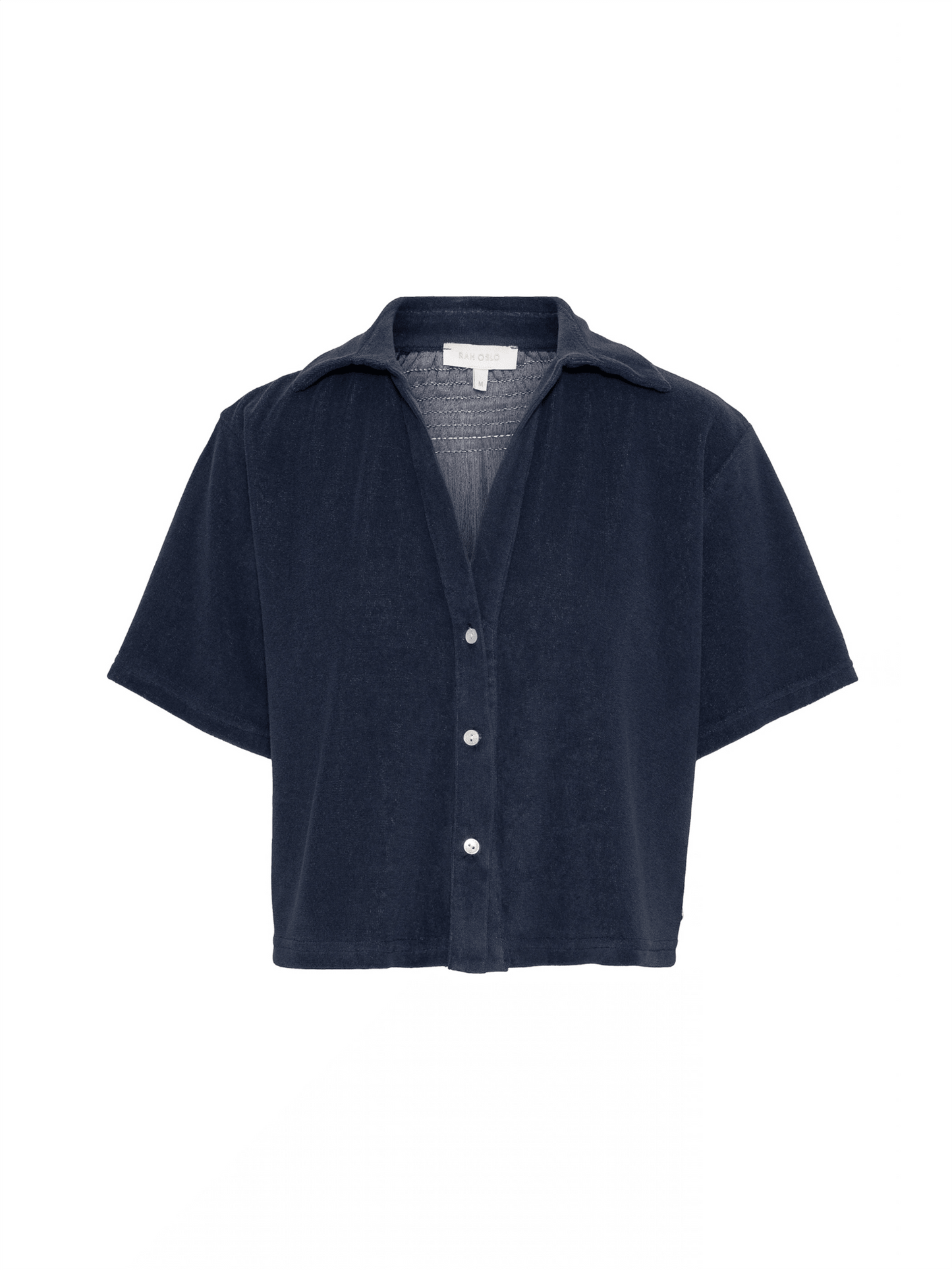 Shirt Smock Back - Navy - at home