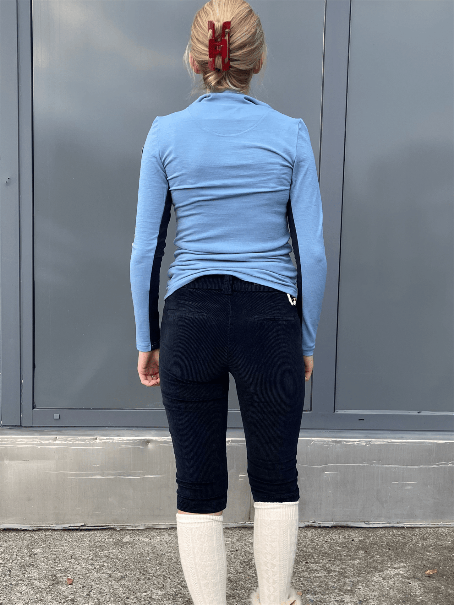 Sundance Org Cord - Navy - at home