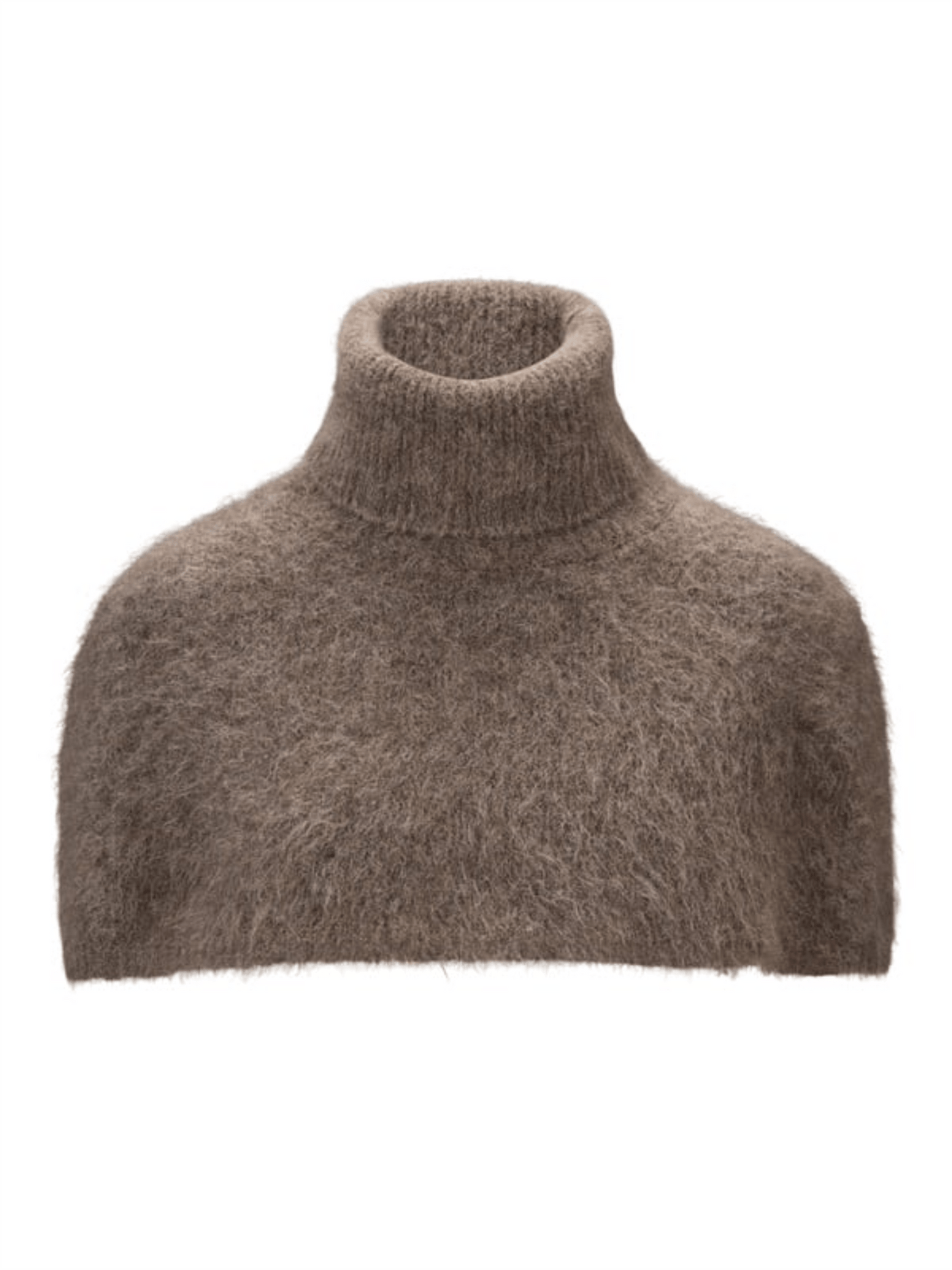 Sylvia Chunky Neck - Brown - at home
