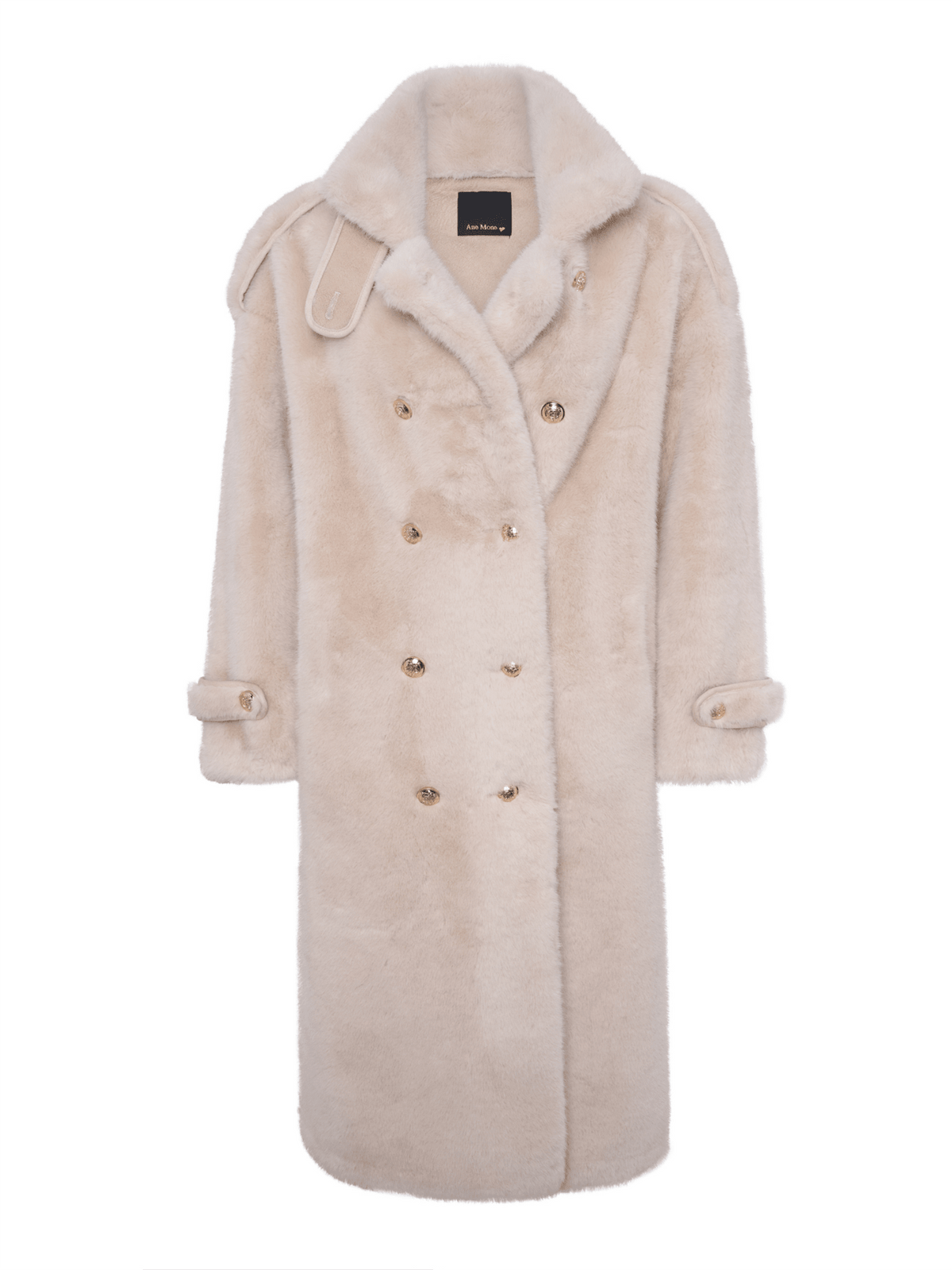 Teddy Coat - Off-White - at home