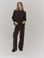 Tilly Pants Wide - Dark Brown