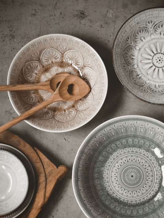 Valborg Salatbolle 26cm - Sand - at home