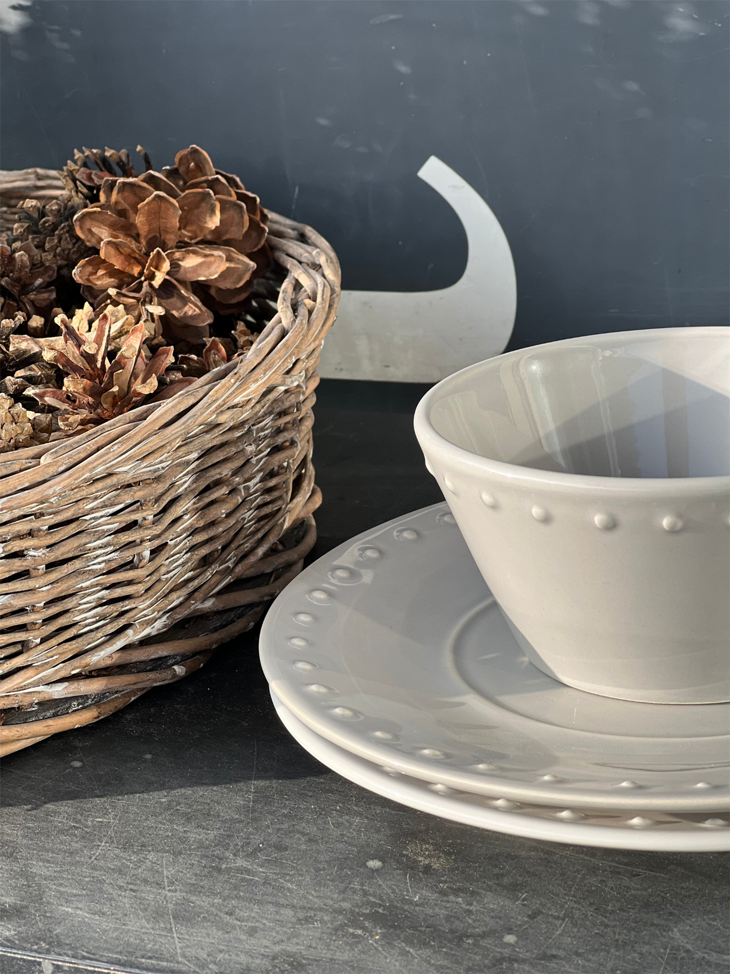 Frokosttallerken 23cm Caravane - Hvit